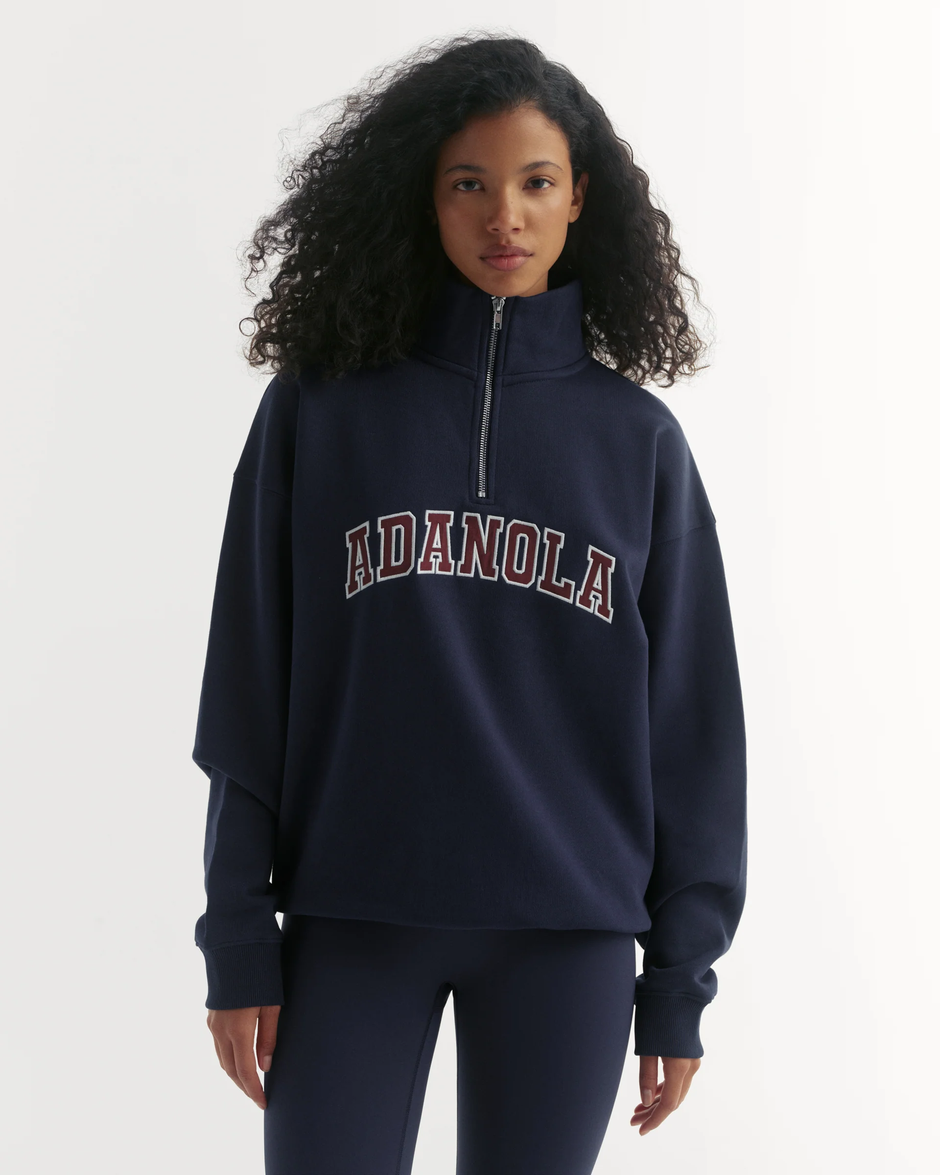 1297-varsity-relaxed-funnel-neck-zip-sweatshirt-navy-blue-mulberry-red-4.webp Varsity Relaxed Funnel Neck Zip Sweatshirt - Navy Blue/Mulberry Red