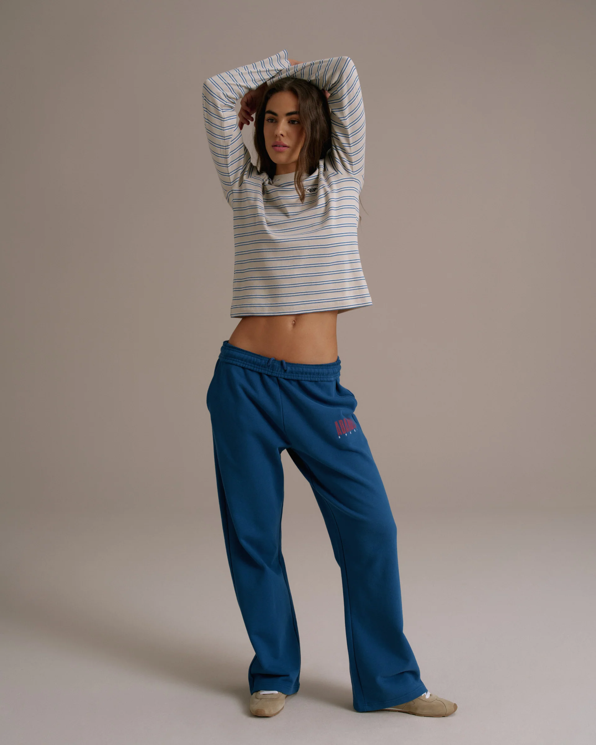 Sport Horizon Straight Leg Sweatpants - Washed College Blue