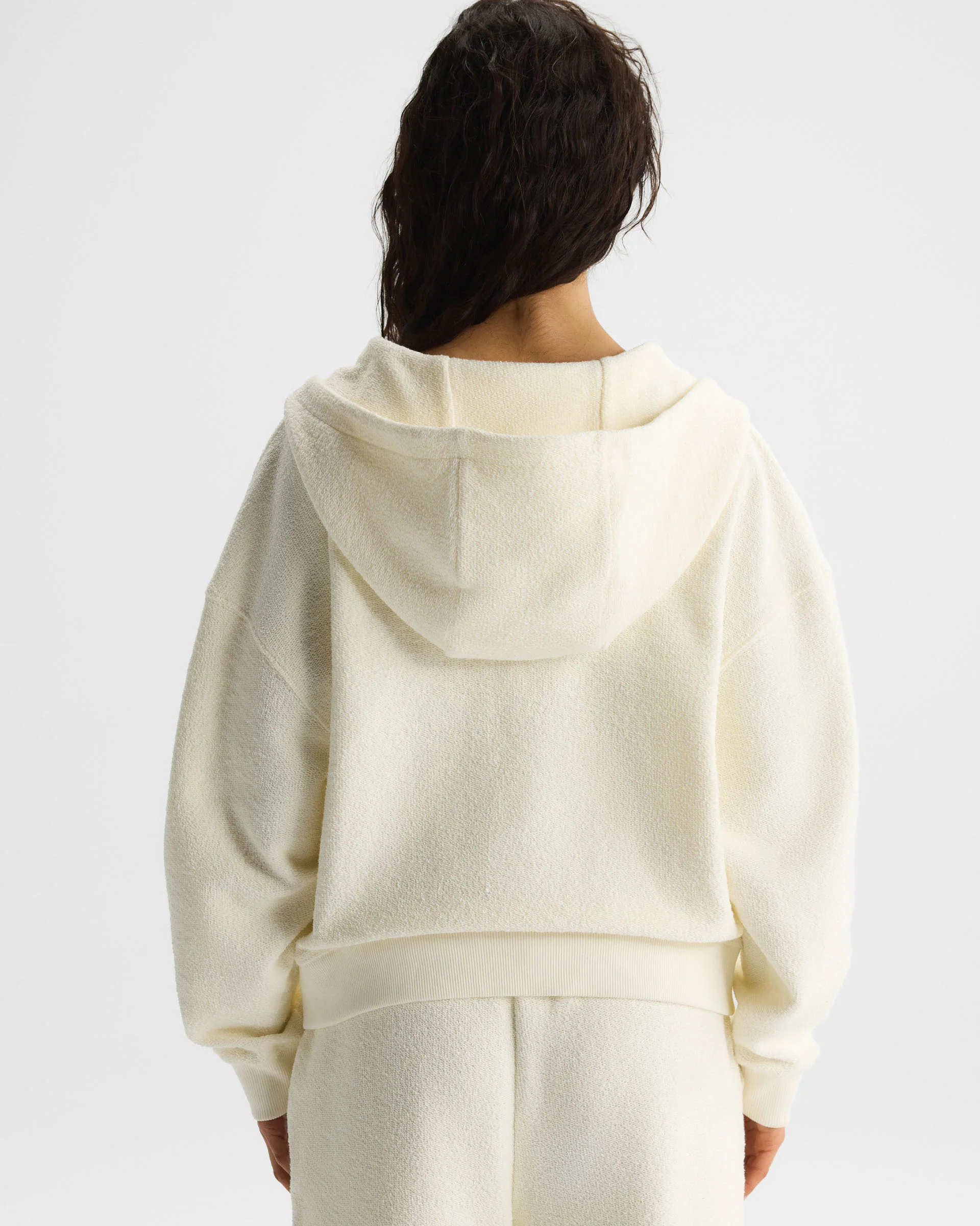 1843-as-reverse-loopback-zip-through-hoodie-marshmallow-white-4.webp AS Reverse Loopback Zip Through Hoodie - Marshmallow White