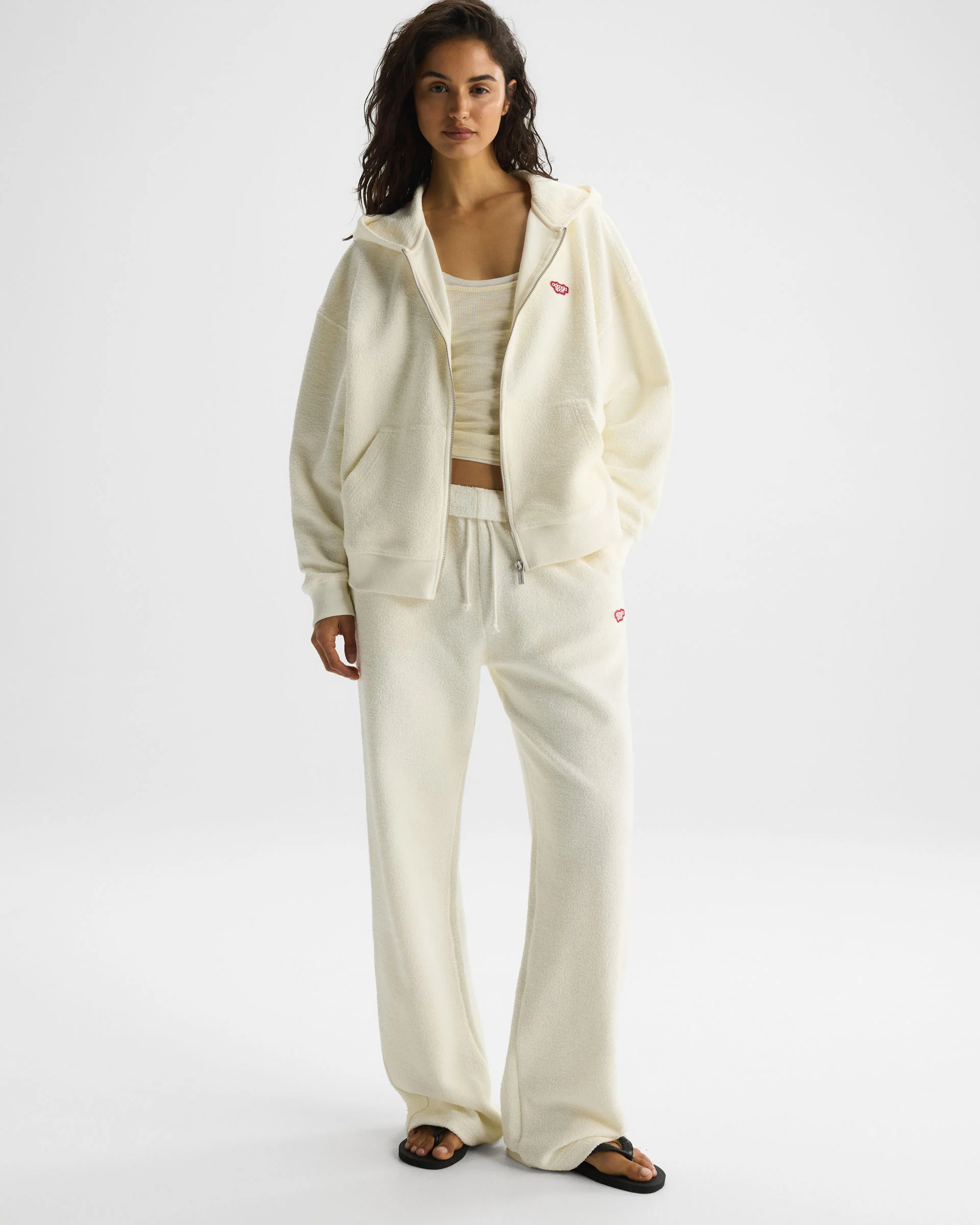 1843-as-reverse-loopback-zip-through-hoodie-marshmallow-white-6.webp AS Reverse Loopback Zip Through Hoodie - Marshmallow White