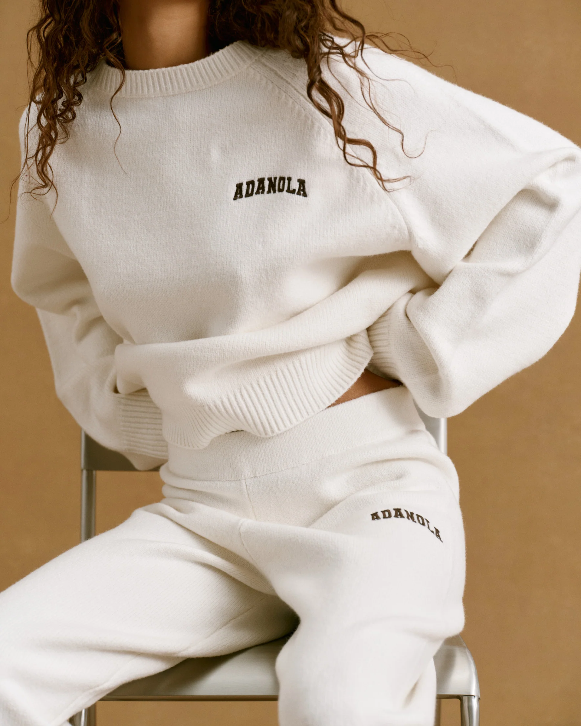 2290-chest-varsity-oversized-knit-sweatshirt-cream-coffee-bean-4.webp Chest Varsity Oversized Knit Sweatshirt - Cream/Coffee Bean