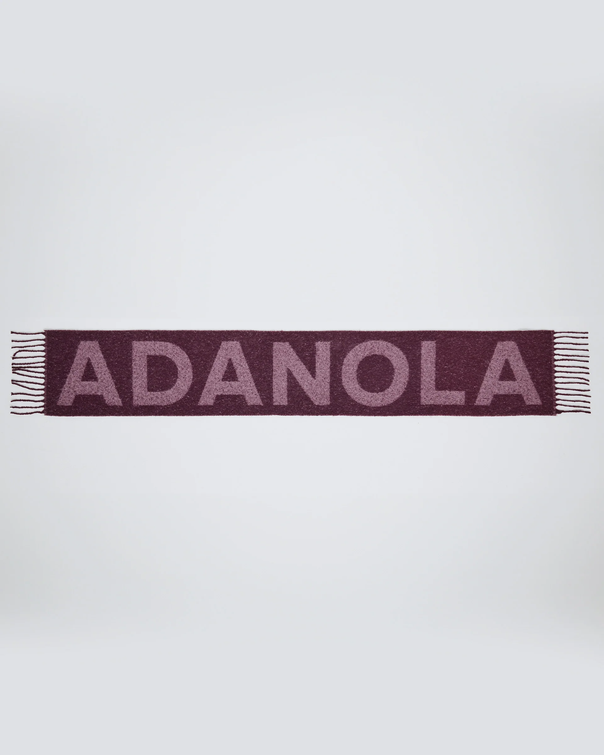 Knit Scarf - Dark Cherry