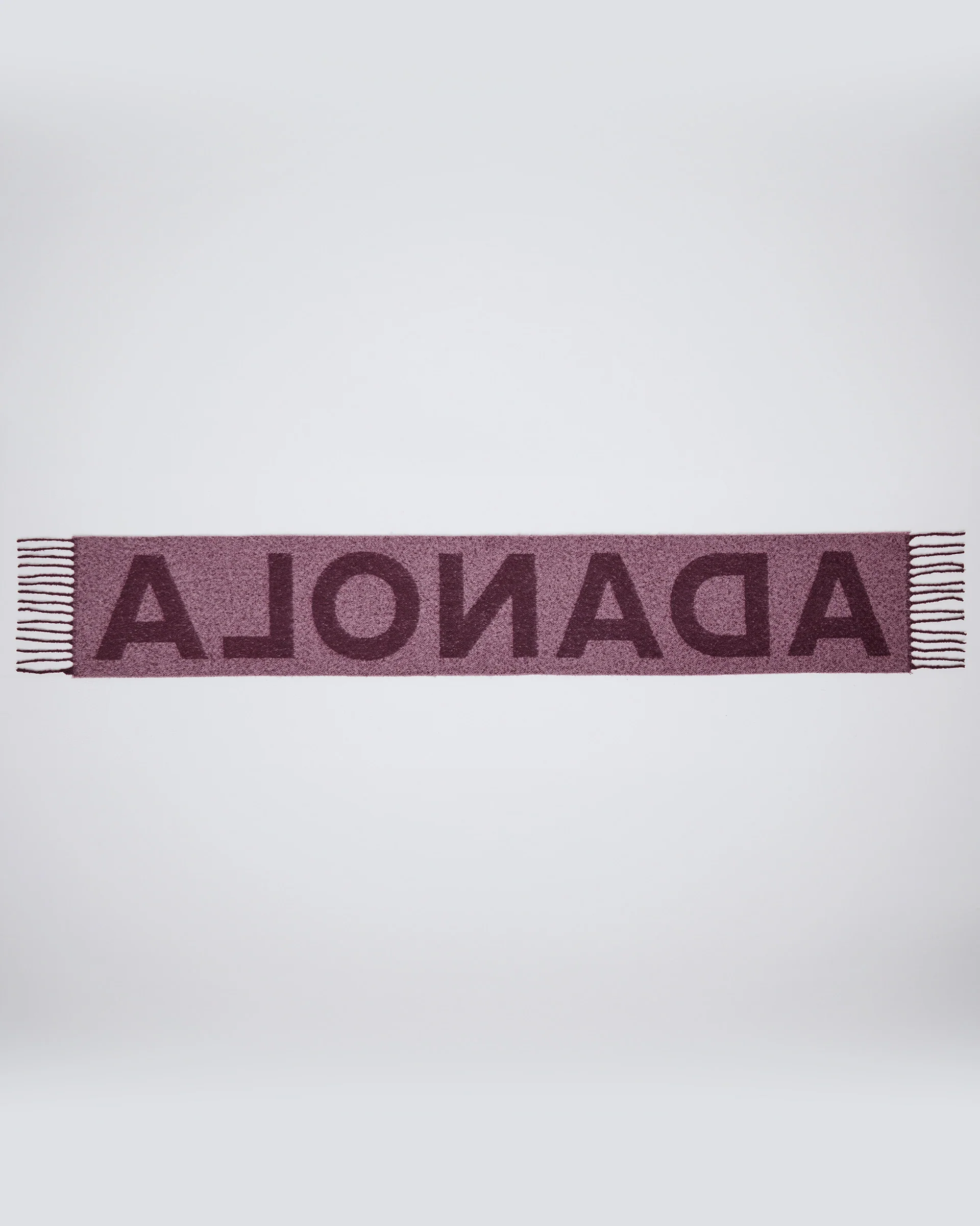 Knit Scarf - Dark Cherry