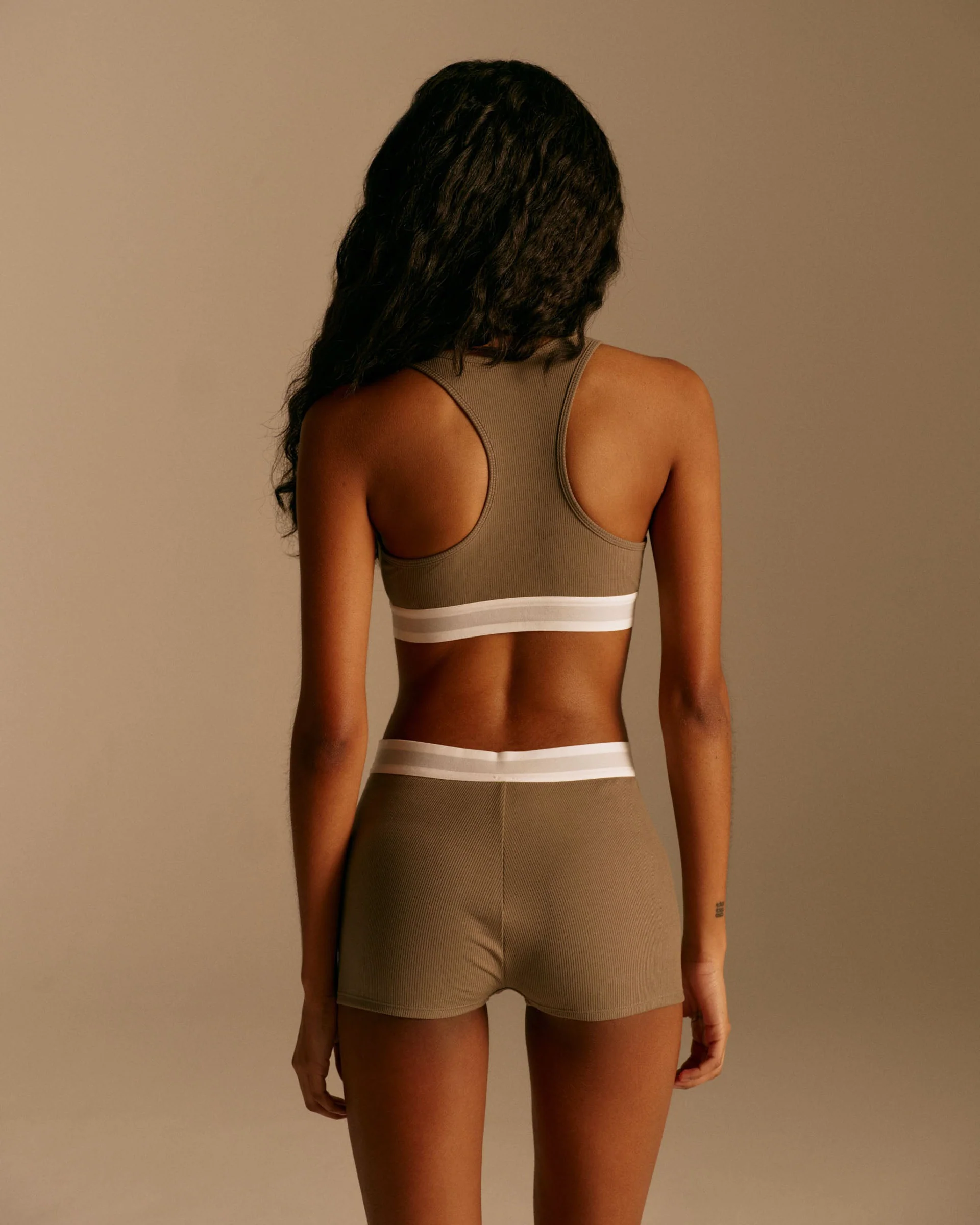 2638-branded-ribbed-boxer-olive-green-3.webp Branded Ribbed Boxer - Olive Green
