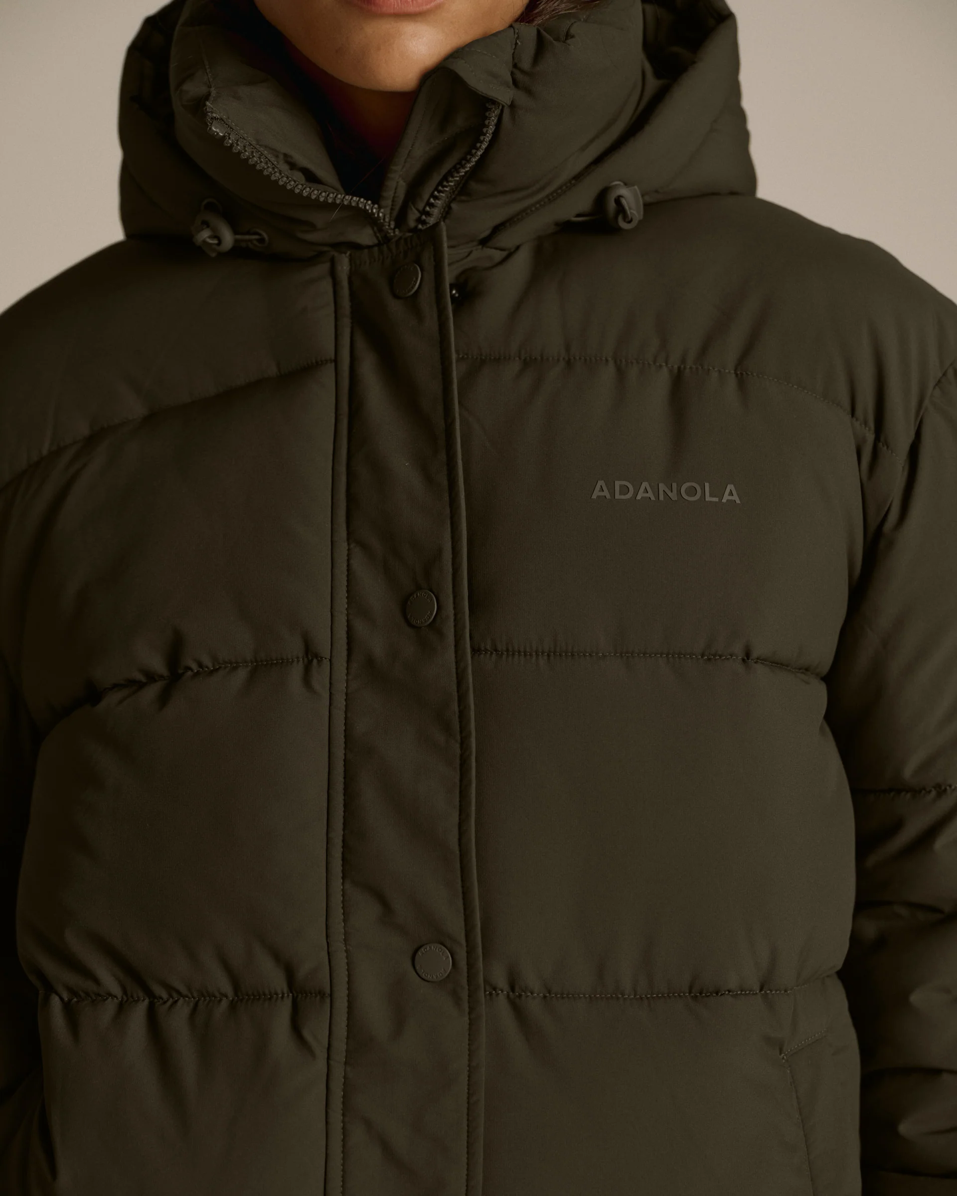 Matte Puffer Jacket - Fern Green