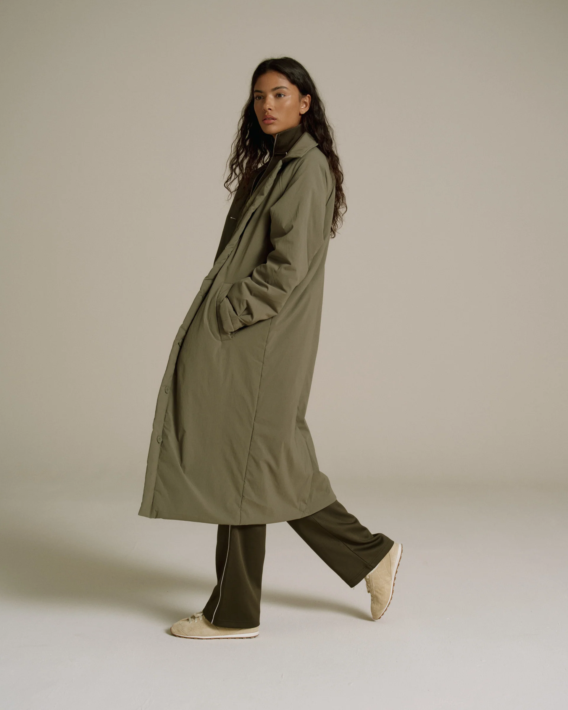 2715-padded-coach-jacket-khaki-1.webp Padded Coach Jacket - Khaki
