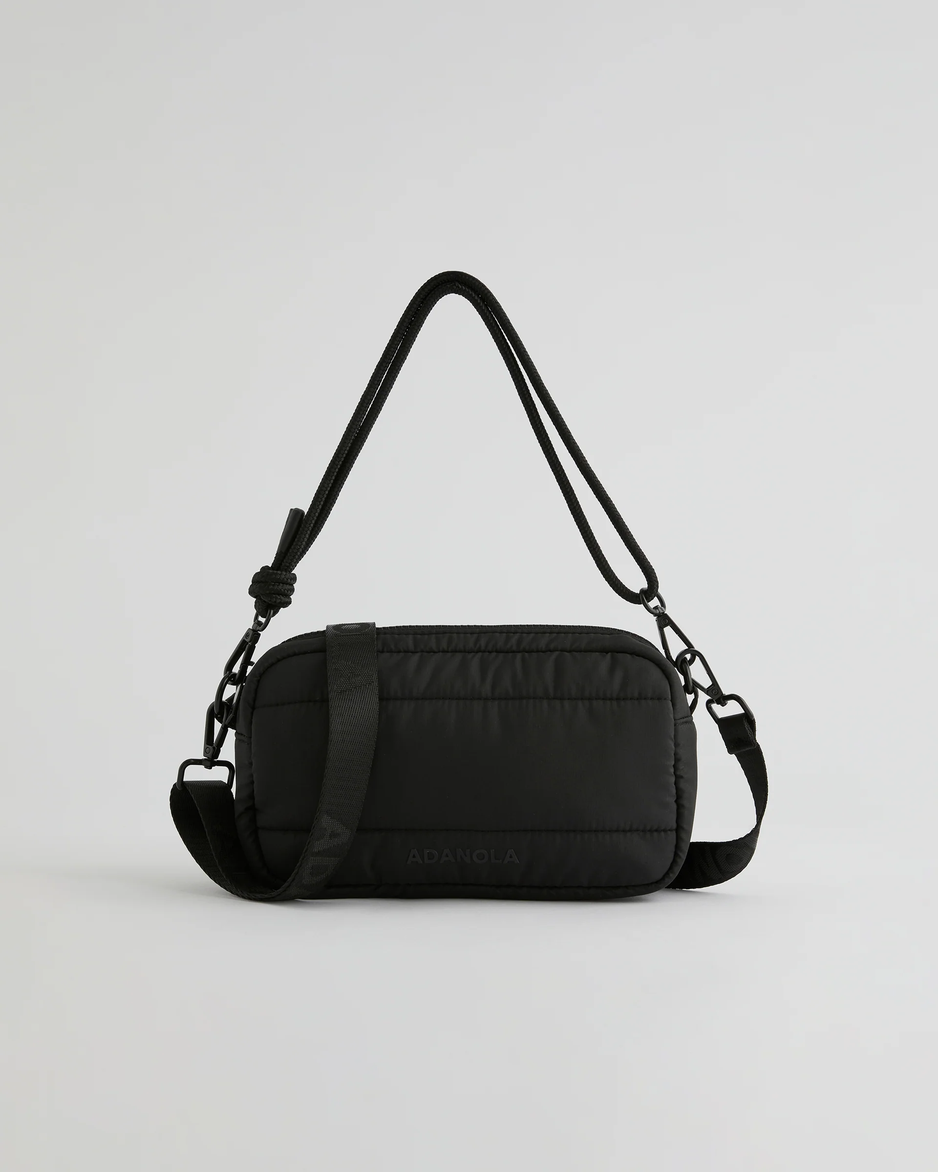 3130-small-branded-multi-strap-bag-black-3.webp Small Branded Multi-Strap Bag - Black