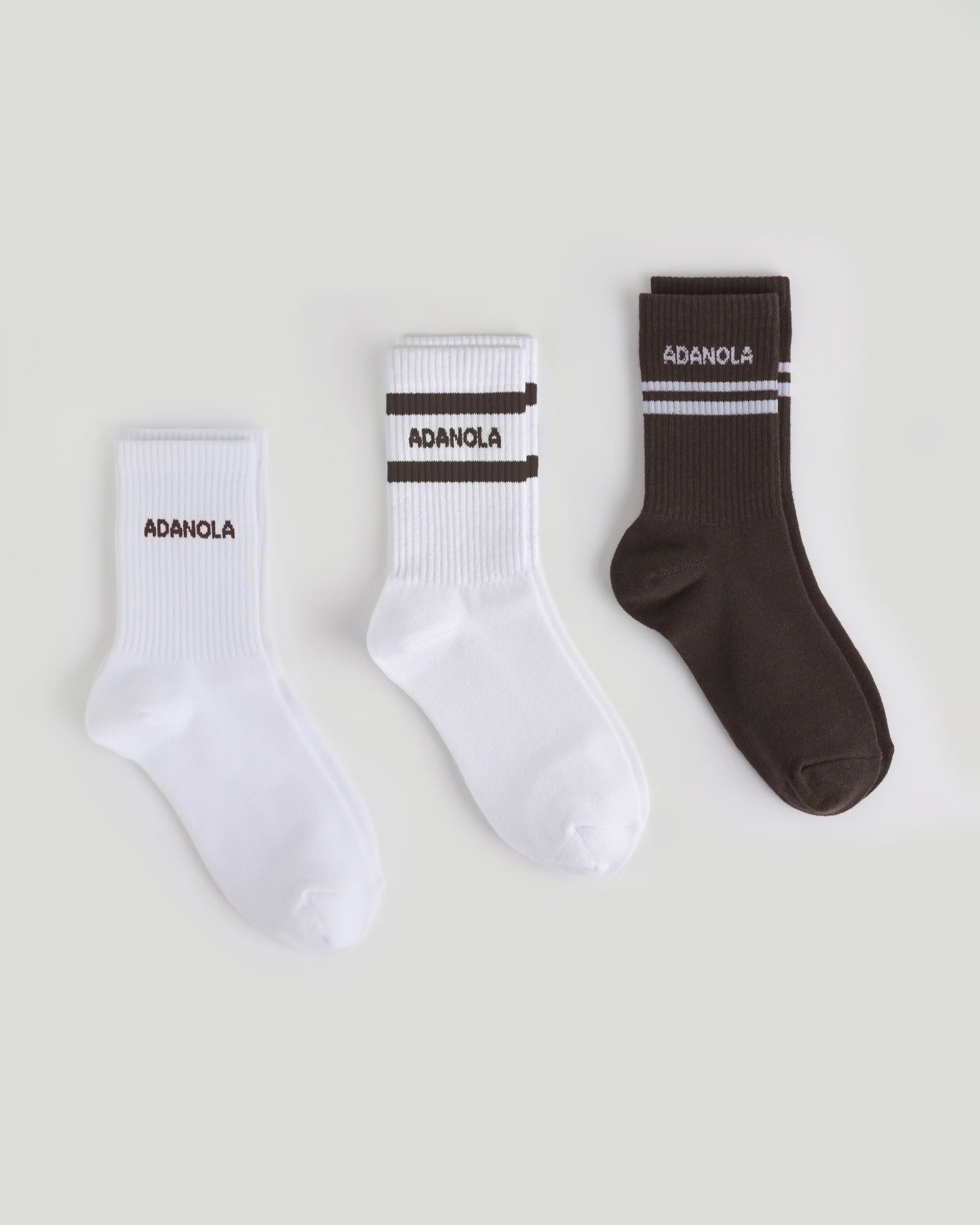 3131-3-pack-multi-branding-socks-white-coffee-bean-1.webp 3 Pack Multi Branding Socks - White/Coffee Bean