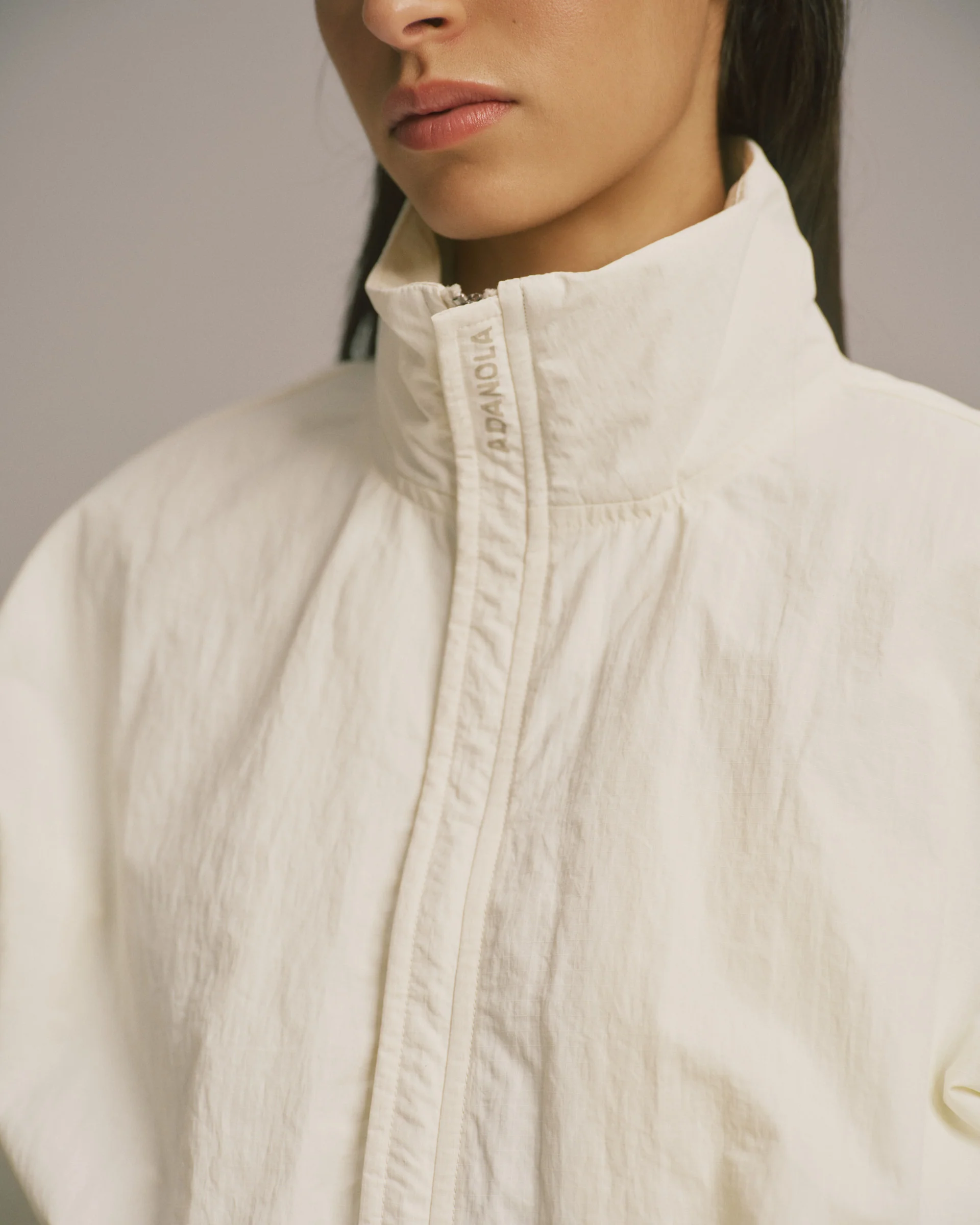 3141-funnel-neck-track-jacket-marshmallow-white-3.webp Funnel Neck Track Jacket - Marshmallow White