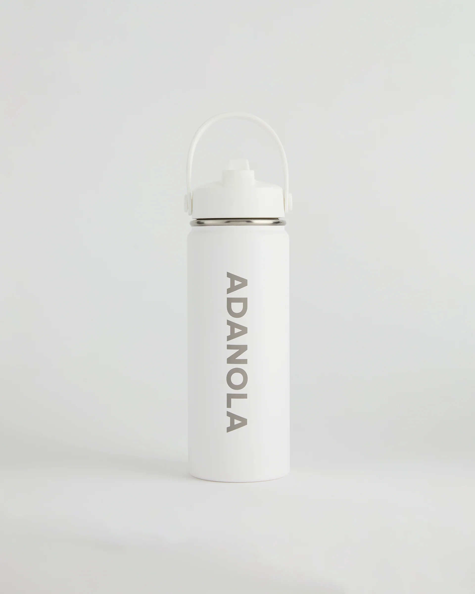 Adanola Water Bottle 550ml - White