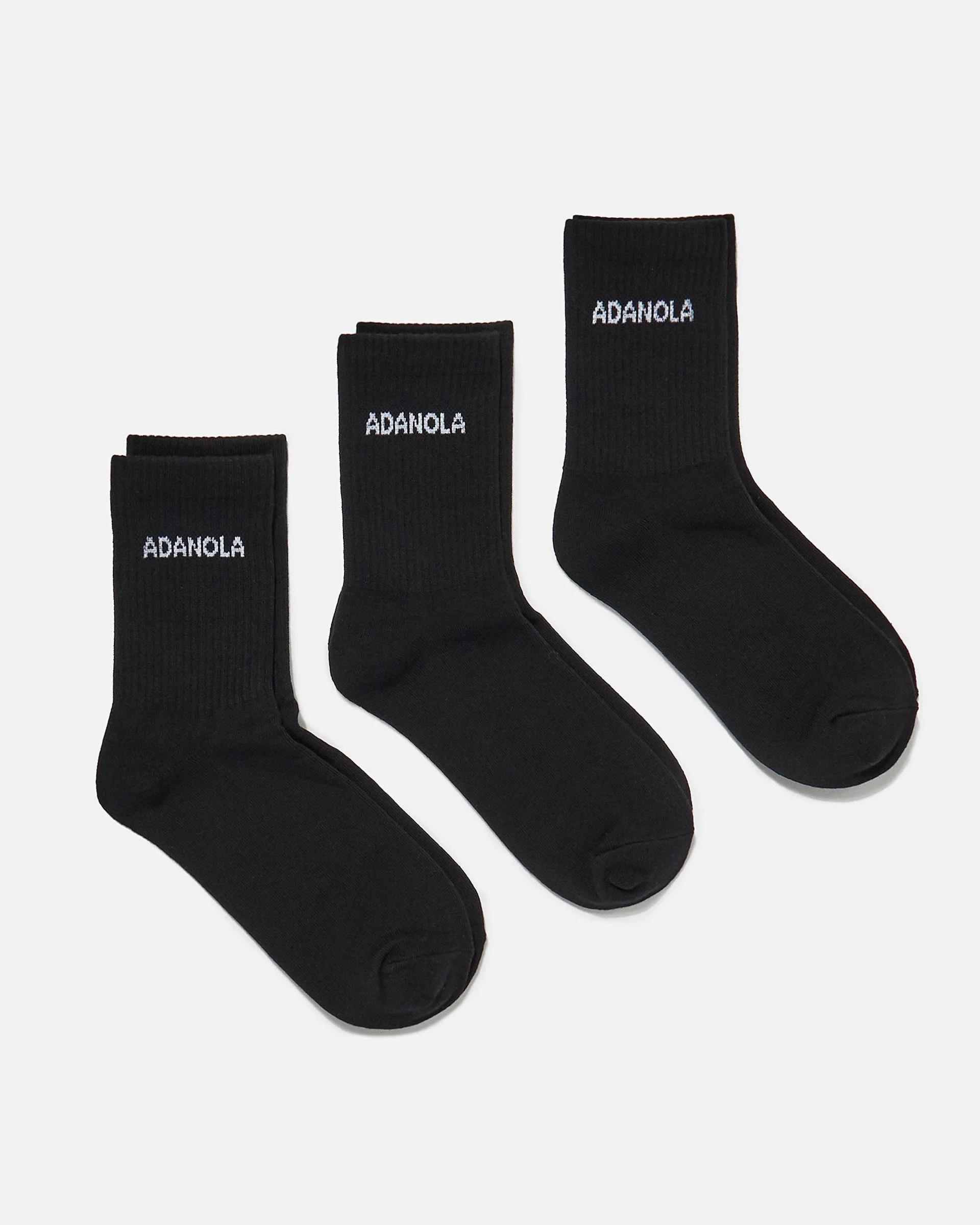 3257-3-pack-socks-black-1.webp 3 Pack Socks - Black