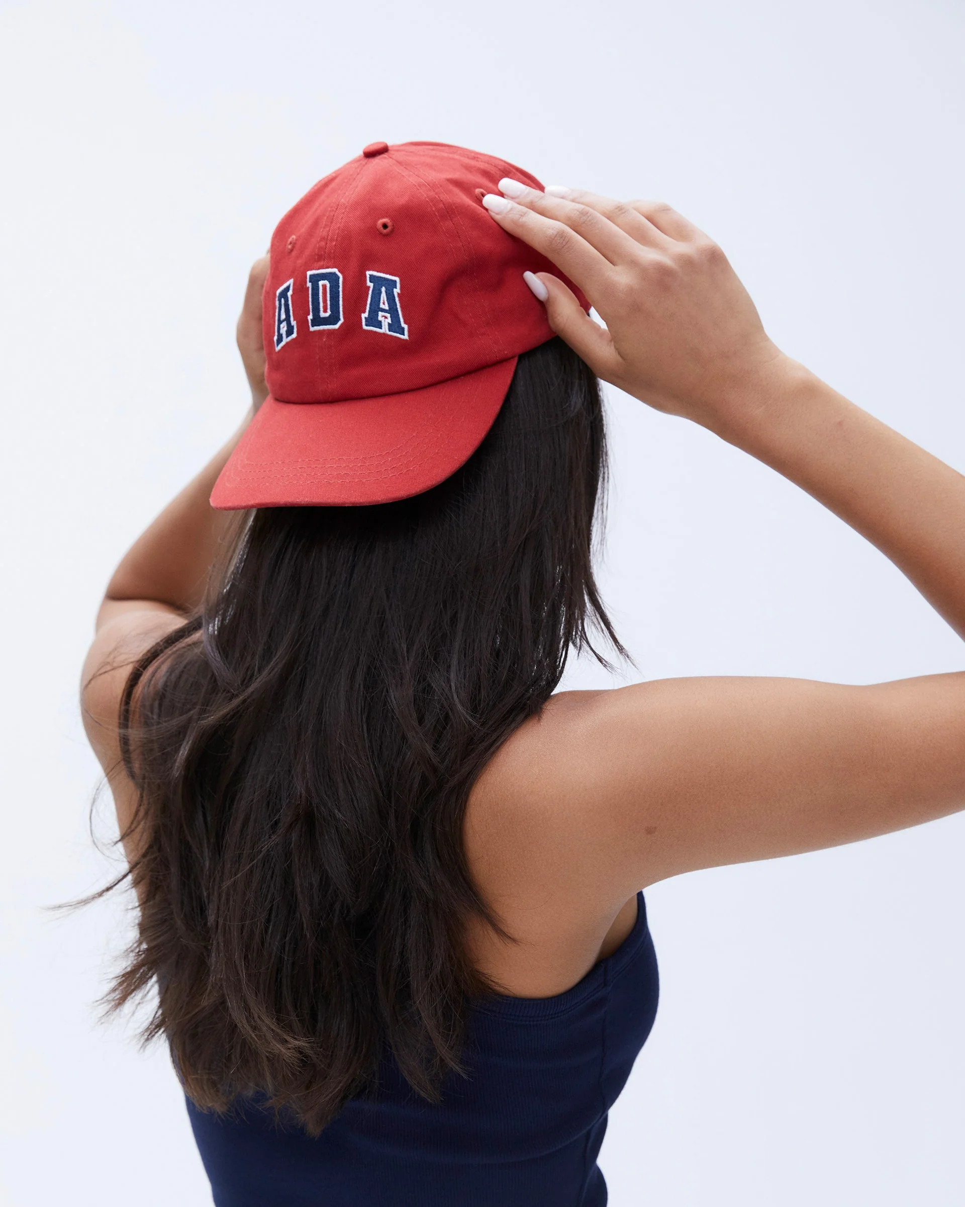 ADA Cap - Classic Red/Navy Blue