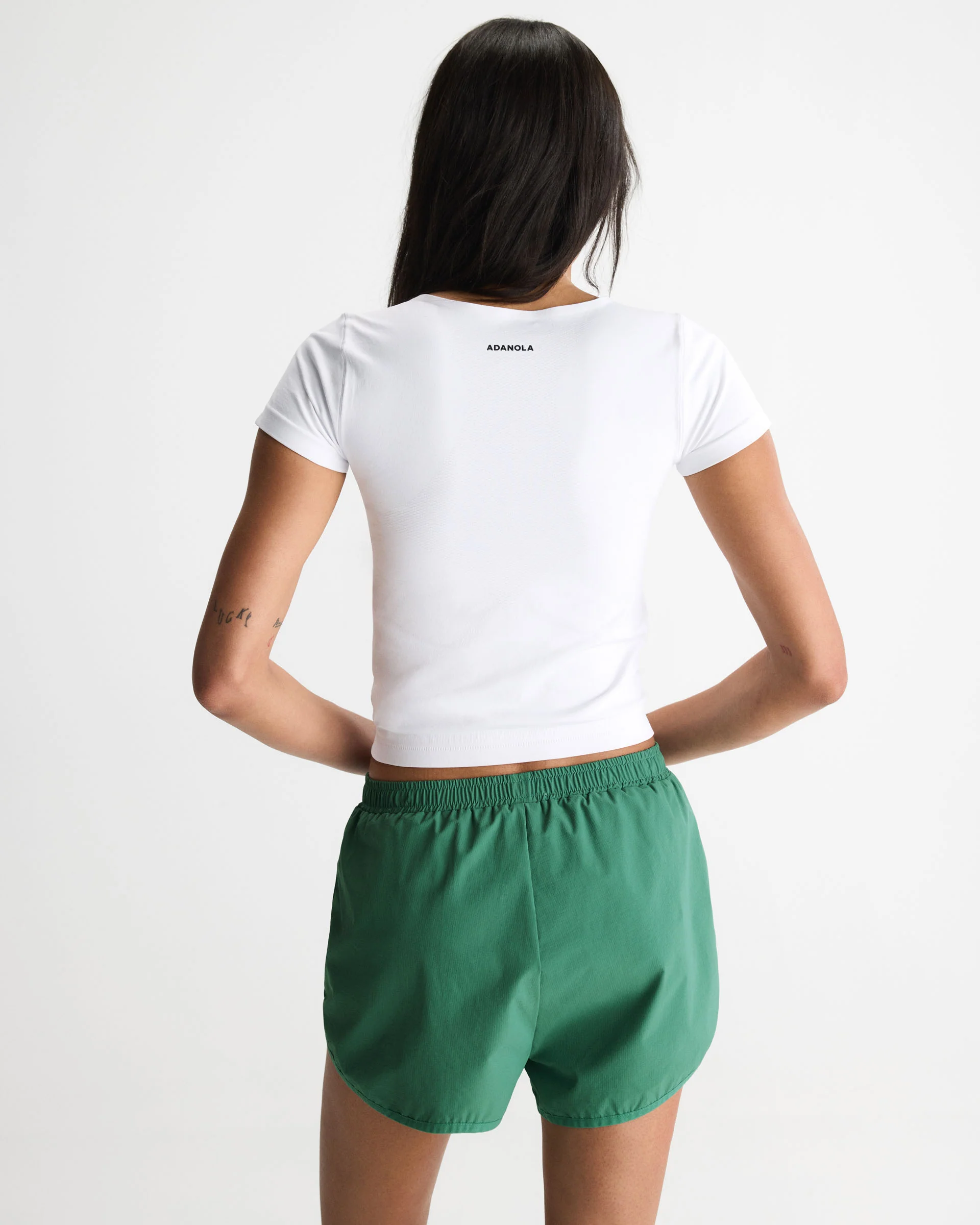 3668-seamless-short-sleeve-top-white-2.webp Seamless Short Sleeve Top - White