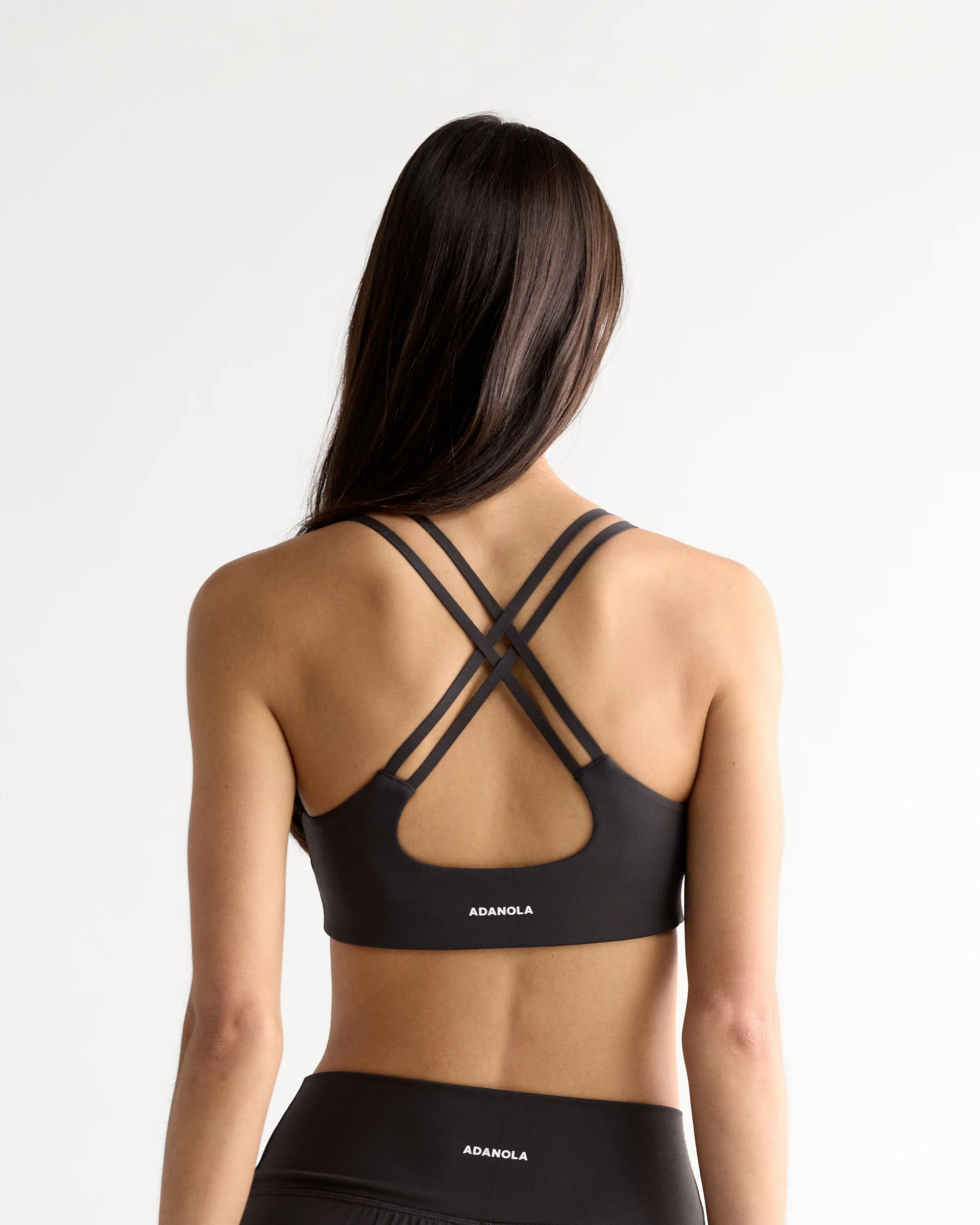 Ultimate Cross Back Bra - Coffee Bean