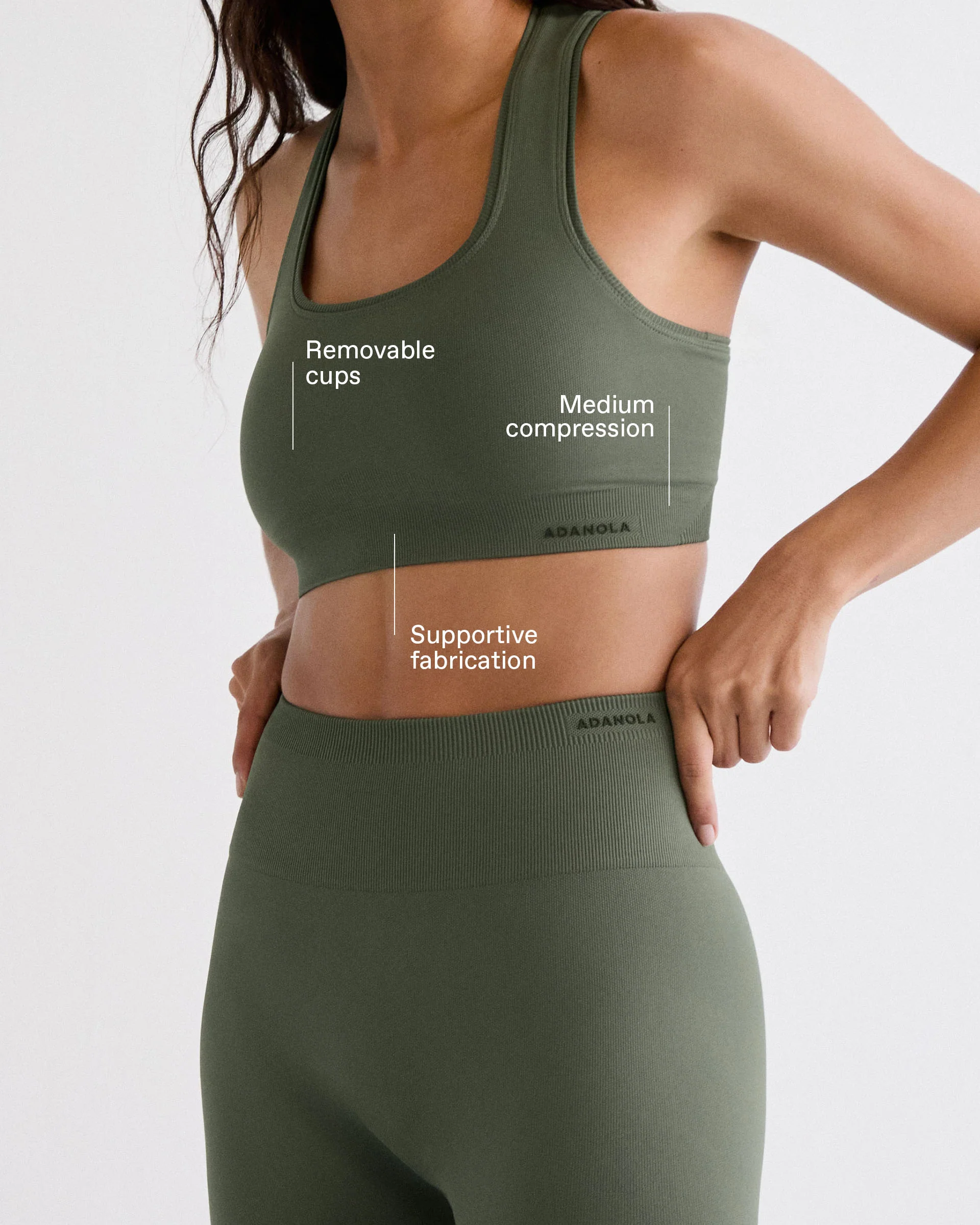 3865-classic-seamless-racer-back-bra-thyme-green-2.webp Classic Seamless Racer Back Bra - Thyme Green