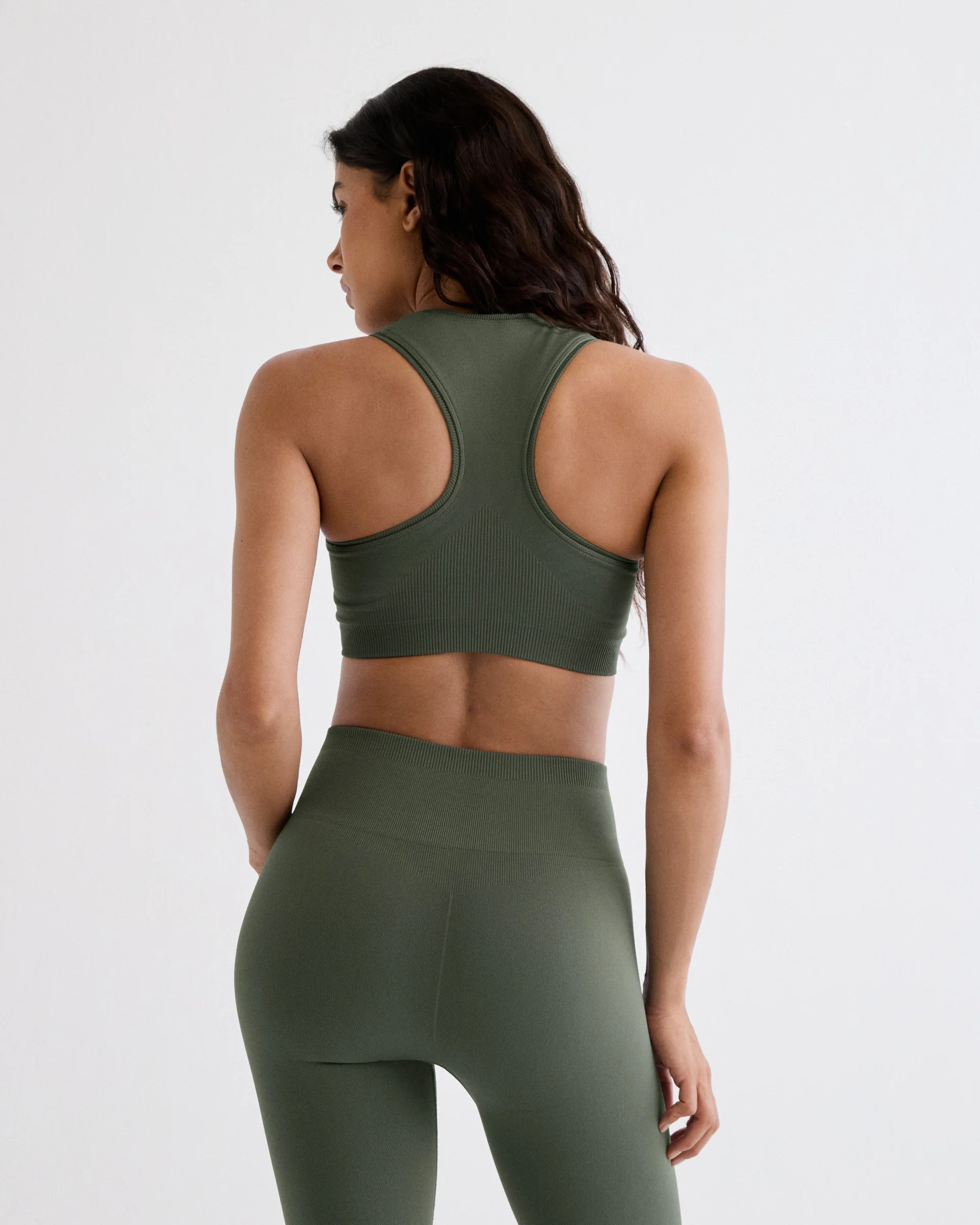 3865-classic-seamless-racer-back-bra-thyme-green-3.webp Classic Seamless Racer Back Bra - Thyme Green