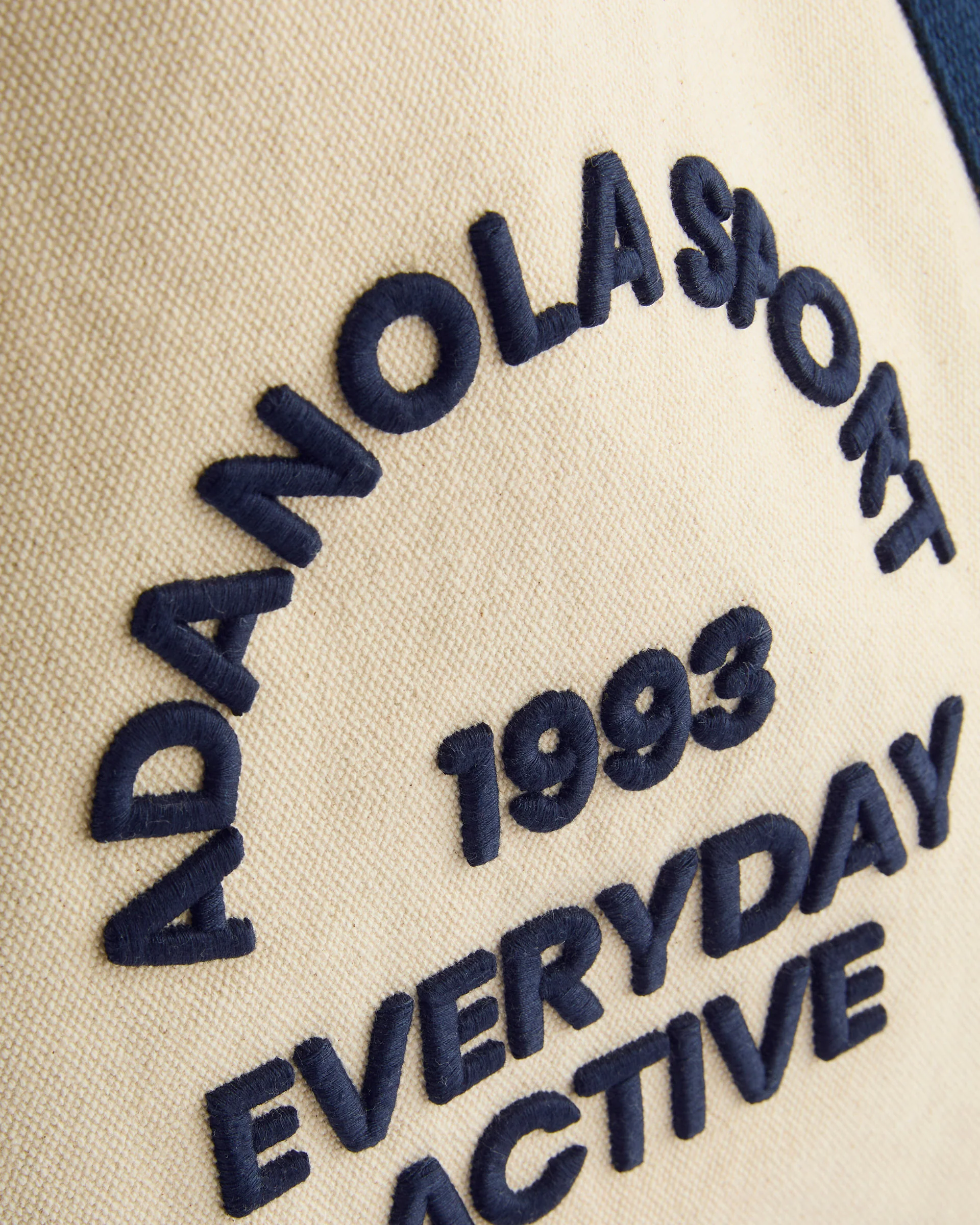 Adanola Sport 93 Tote Bag - Cream/Navy Blue