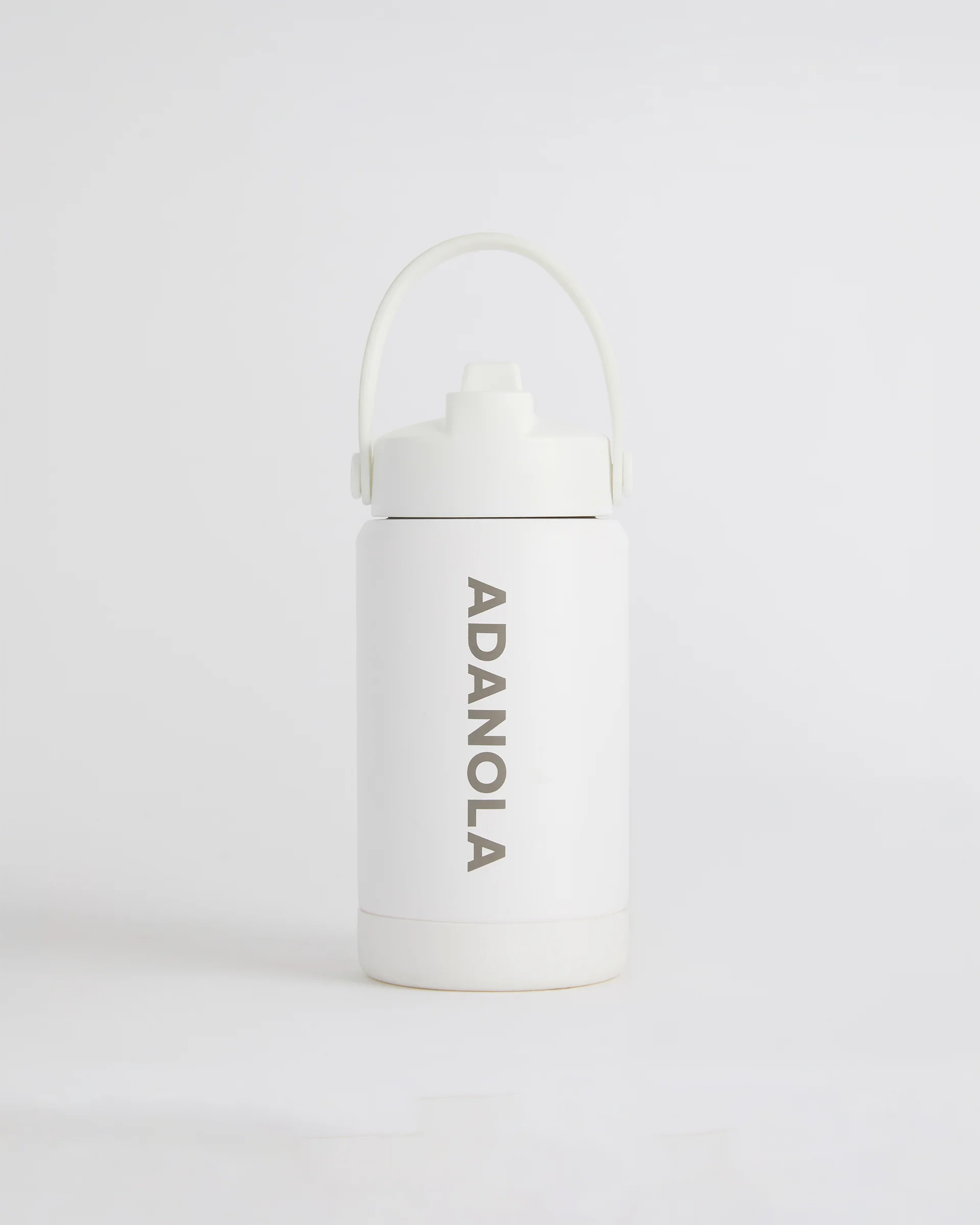 Adanola Water Bottle 350ml - White