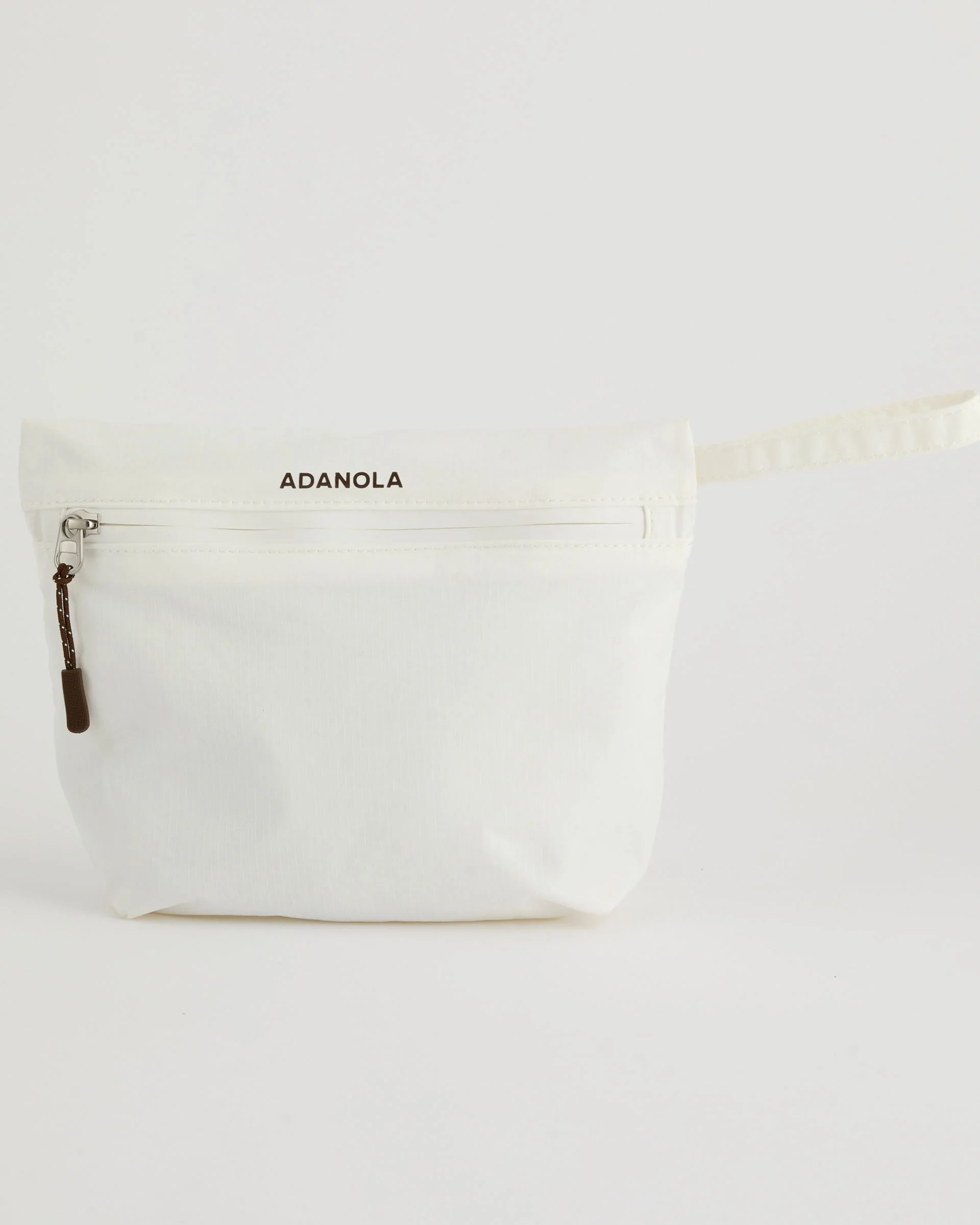 Ripstop Wash Bag - Marshmallow White/Coffee Bean