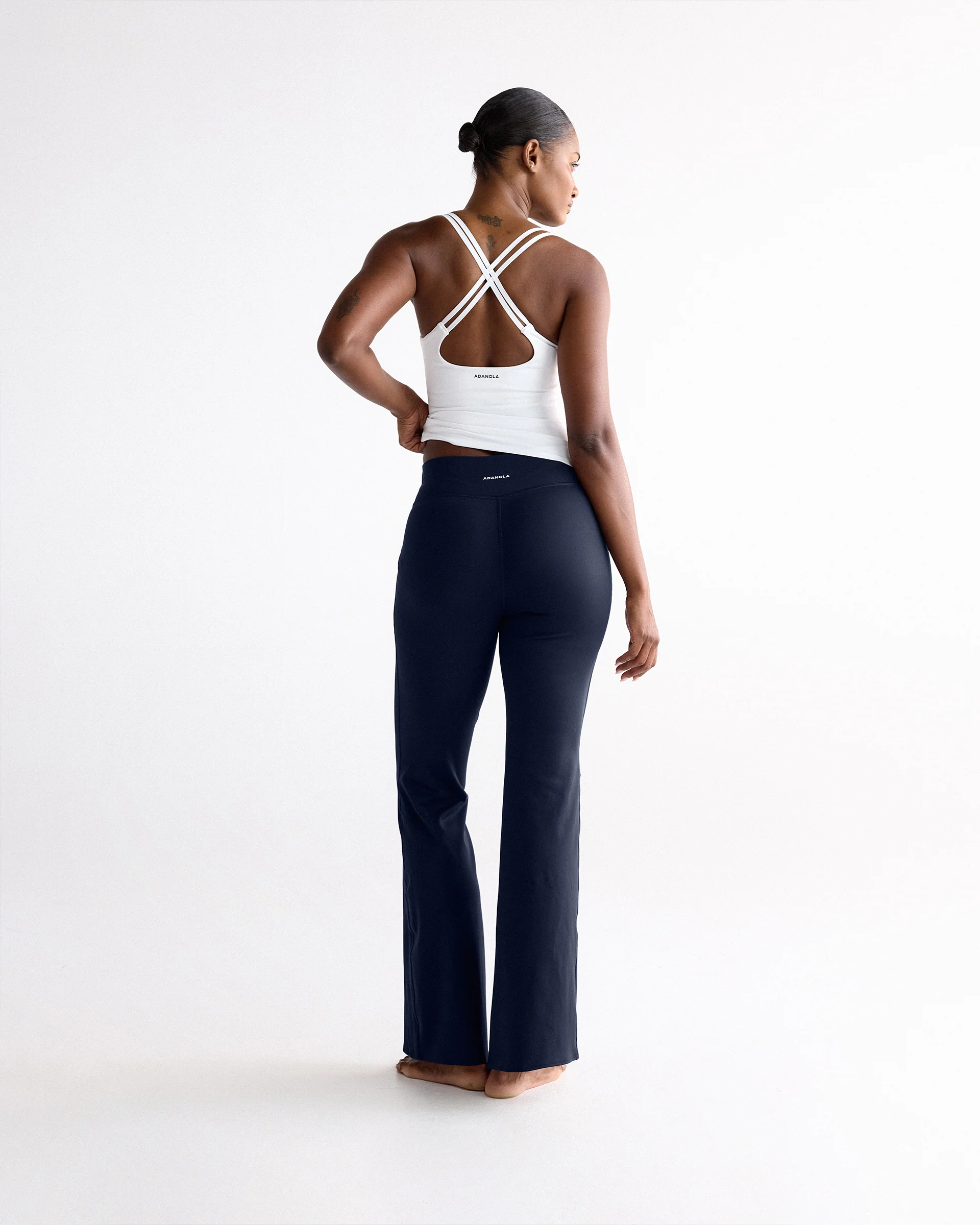 Flared Yoga Pant - Navy Blue