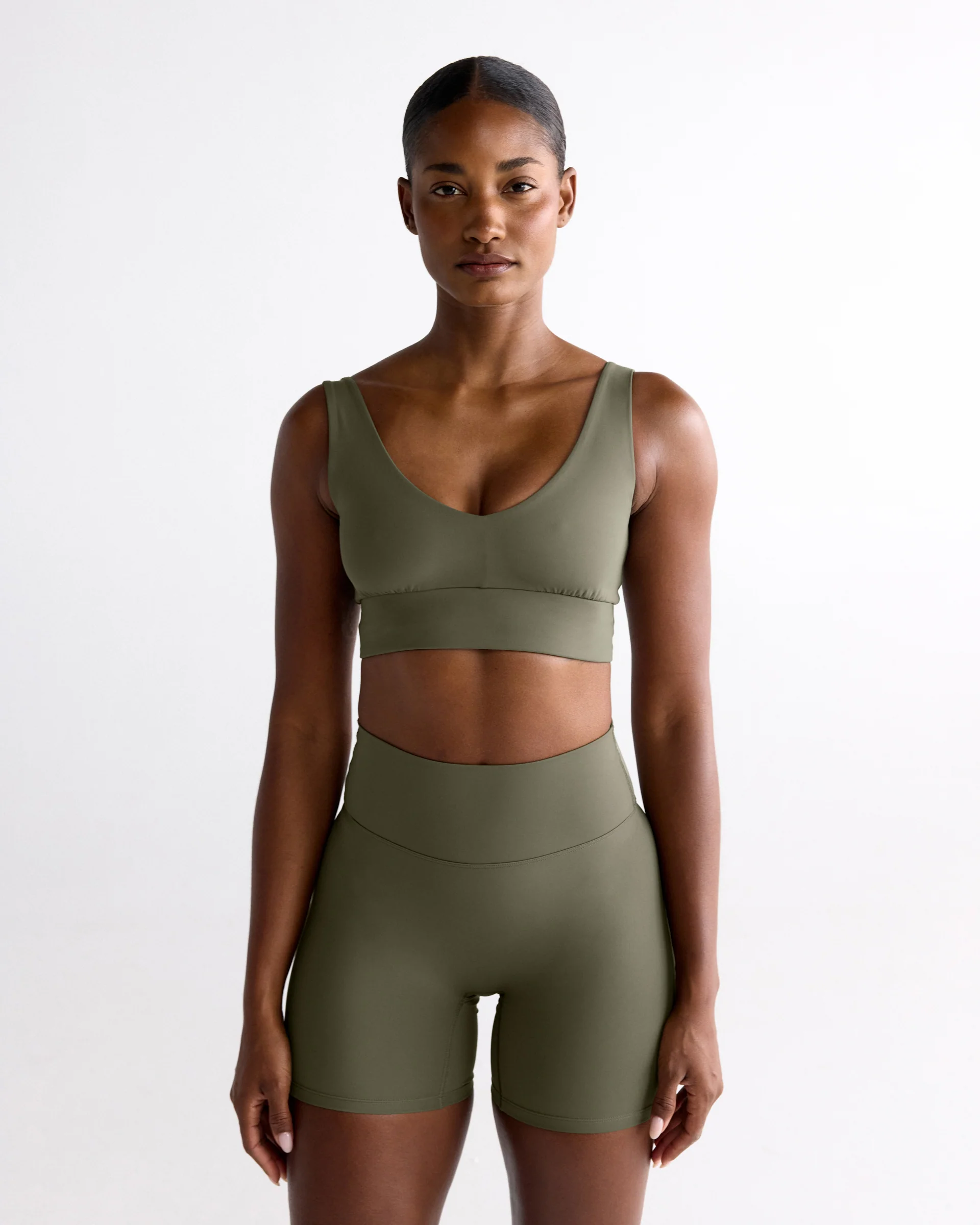 4916-ultimate-v-neck-bra-olive-green-4.webp Ultimate V-Neck Bra - Olive Green