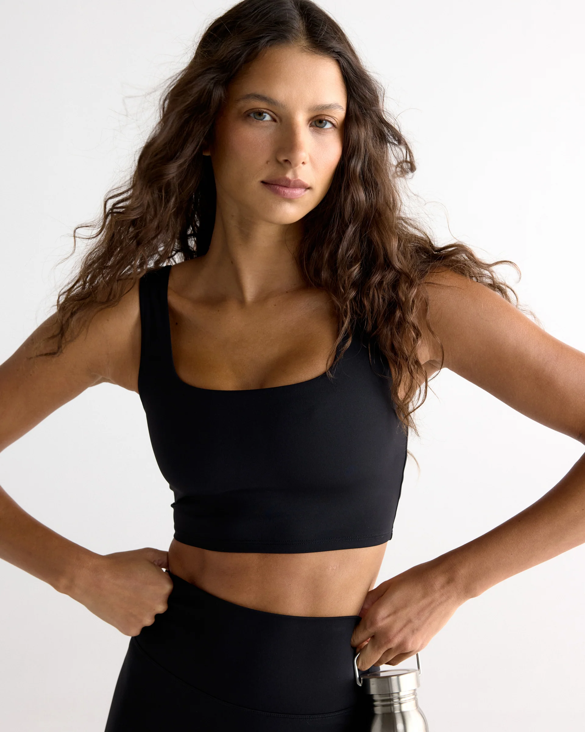 Ultimate Square Neck Bra - Black