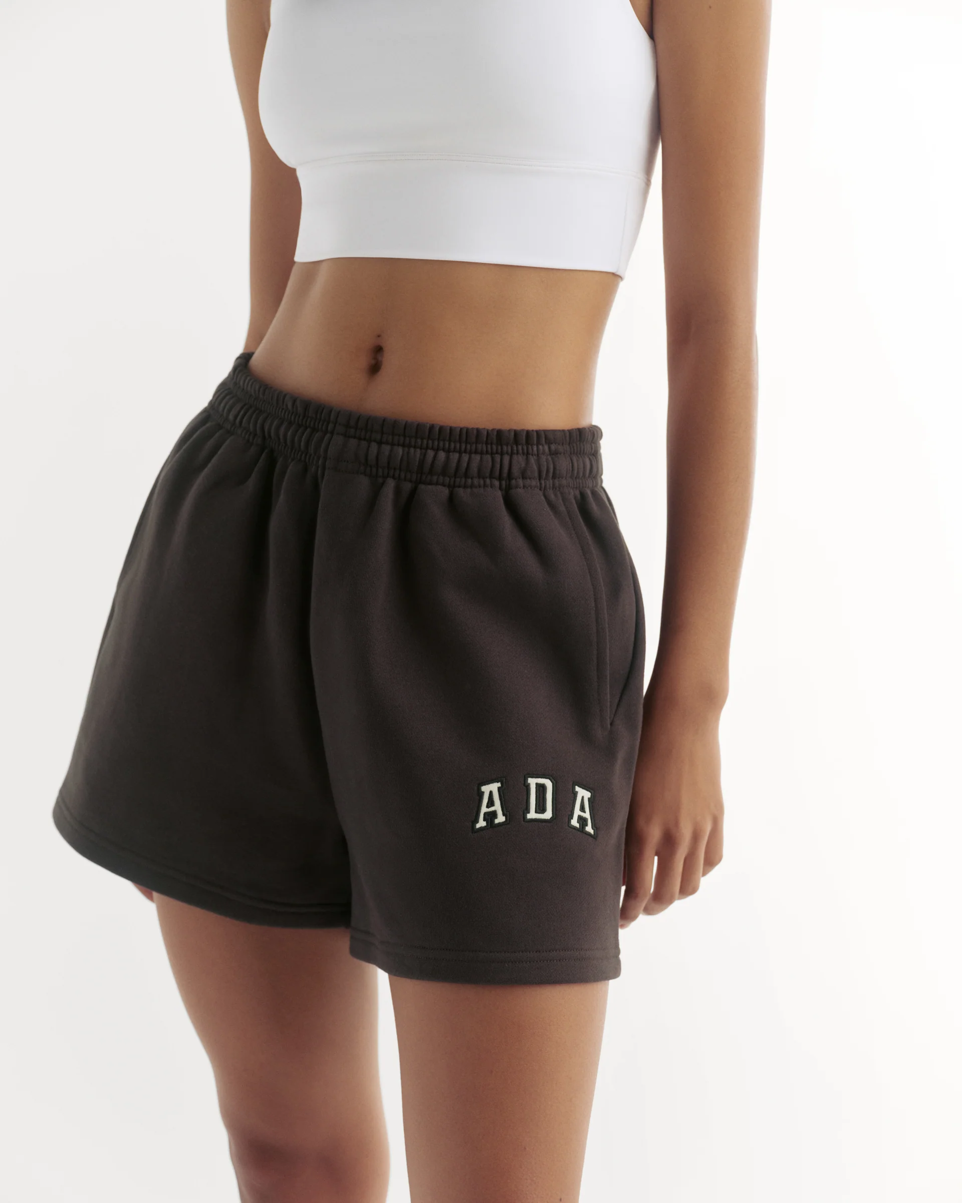 5217-ada-sweat-shorts-coffee-bean-3.webp ADA Sweat Shorts - Coffee Bean