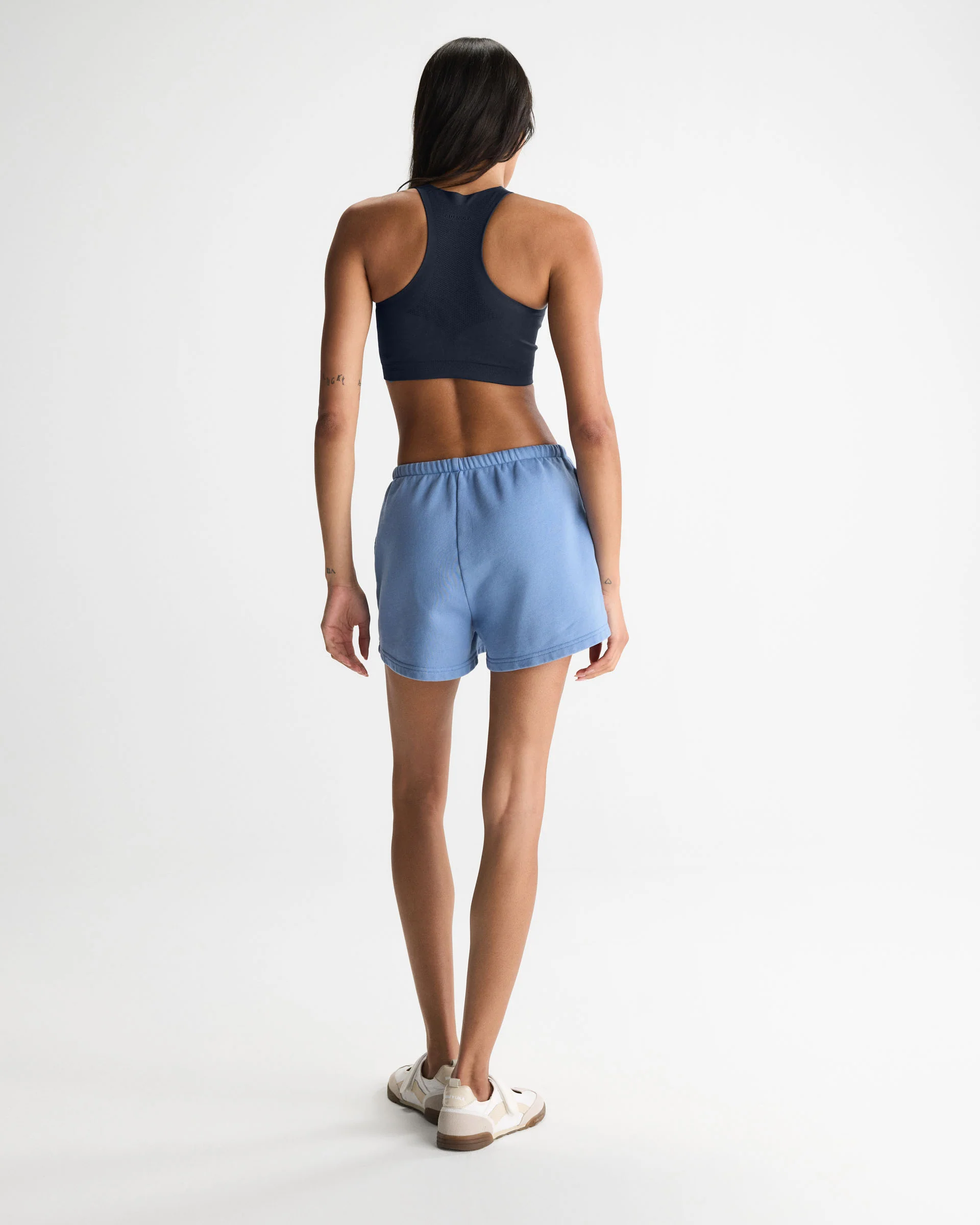 Everyday Active Washed Sweat Shorts - Blossom Blue/Buttercream