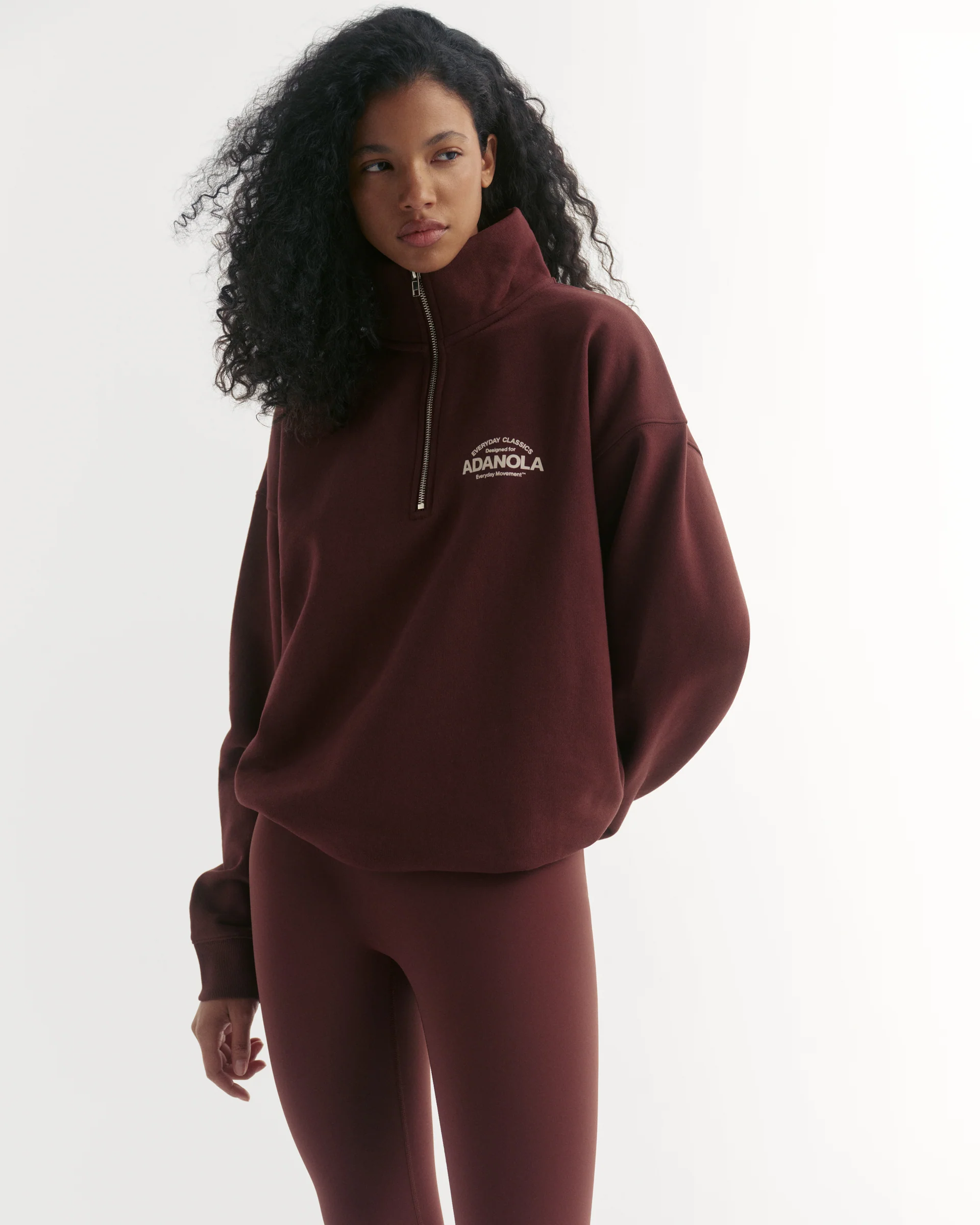 5807-classics-relaxed-funnel-neck-zip-sweatshirt-mulberry-red-marshmallow-white-4.webp Classics Relaxed Funnel Neck Zip Sweatshirt - Mulberry Red/Marshmallow White