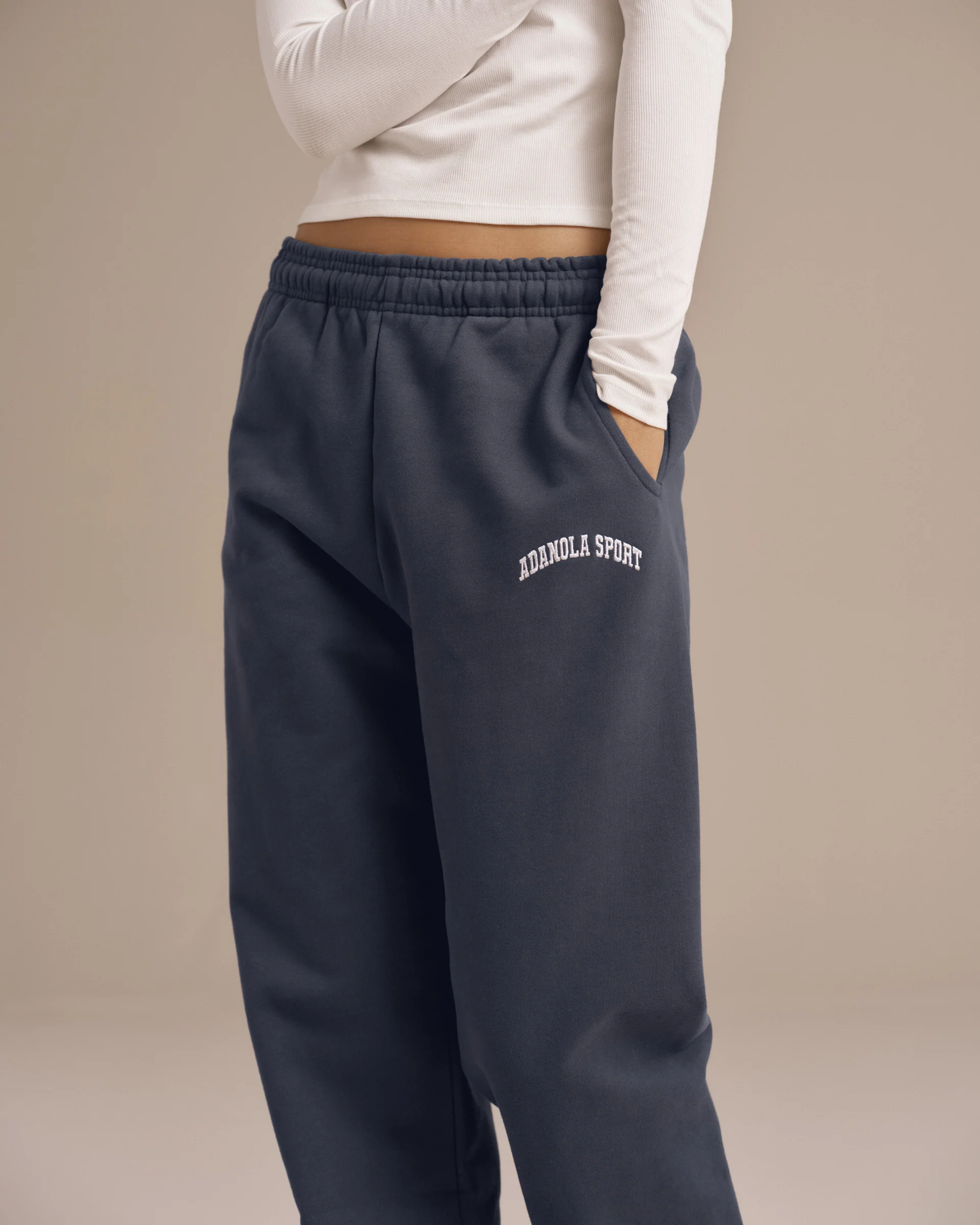 AS Sweatpants - Washed Midnight Blue