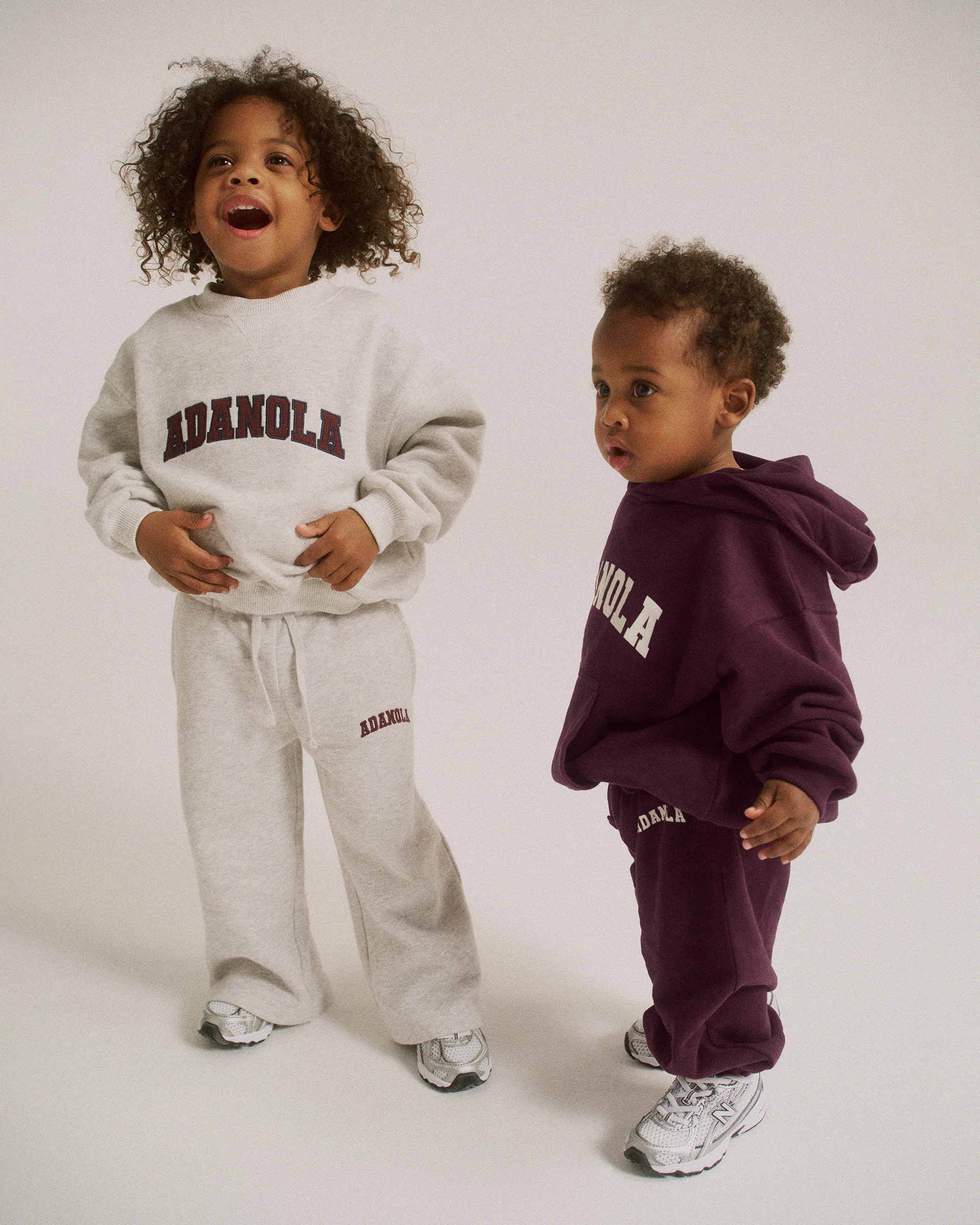 Mini Varsity Sweatpants - Dark Cherry