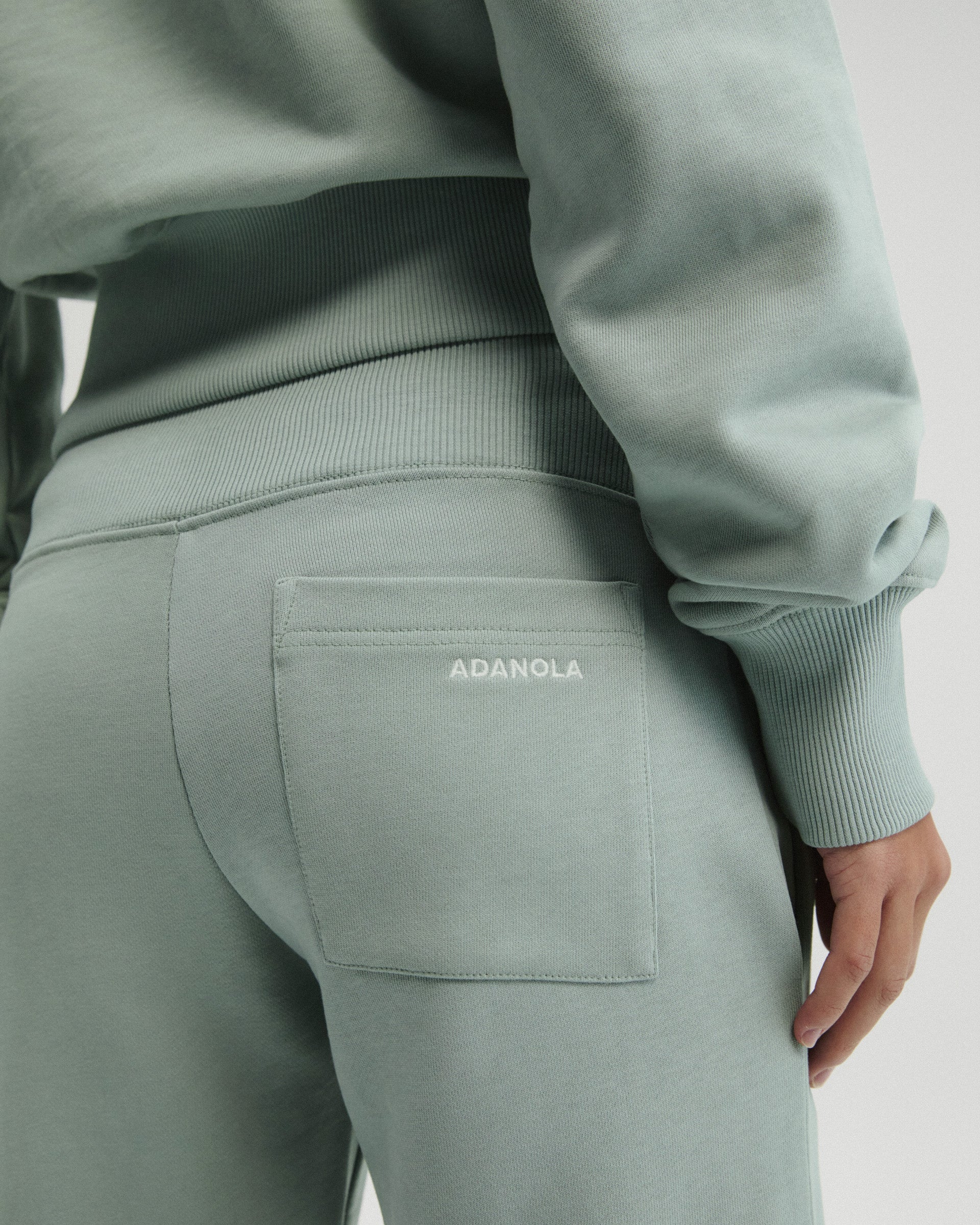 6614-rib-waist-straight-leg-sweatpants-cloud-blue-4.jpg Rib Waist Straight Leg Sweatpants - Cloud Blue