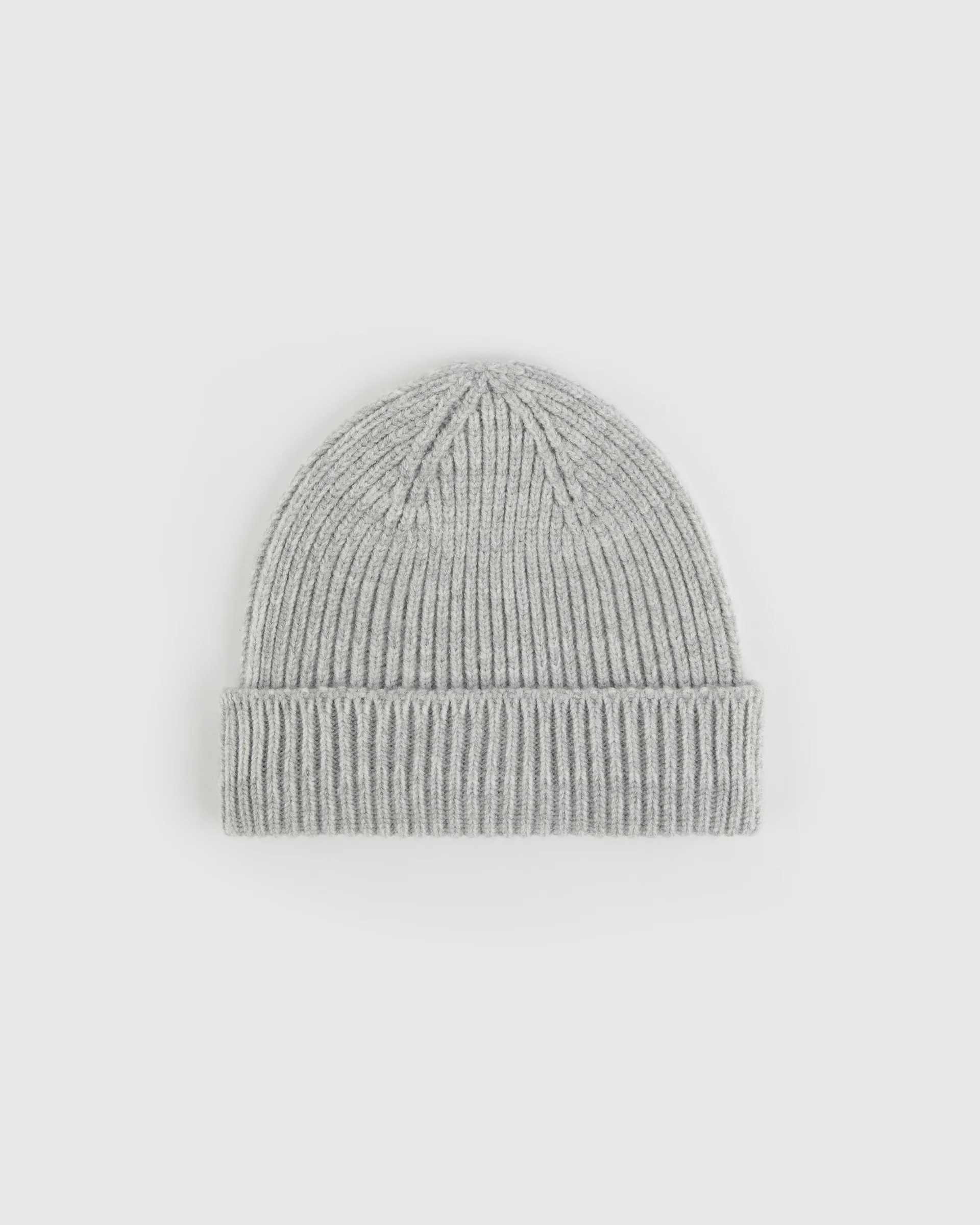 Mini Beanie - Light Grey Melange