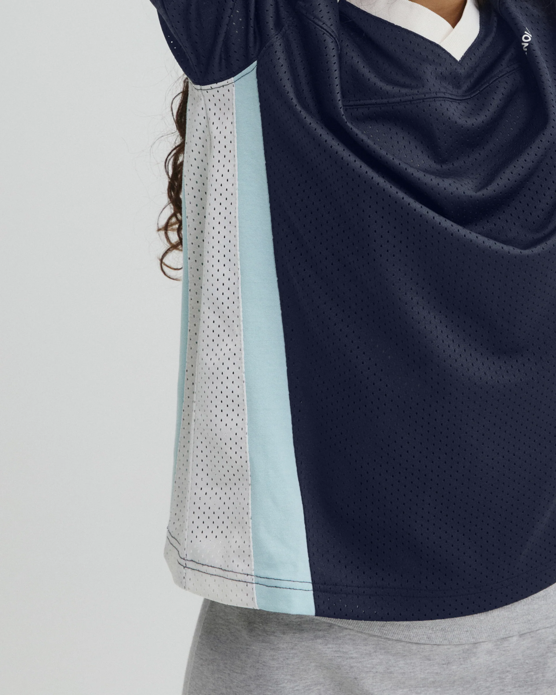 7348-collared-mesh-long-sleeve-jersey-top-midnight-blue-4.webp Collared Mesh Long Sleeve Jersey Top - Midnight Blue