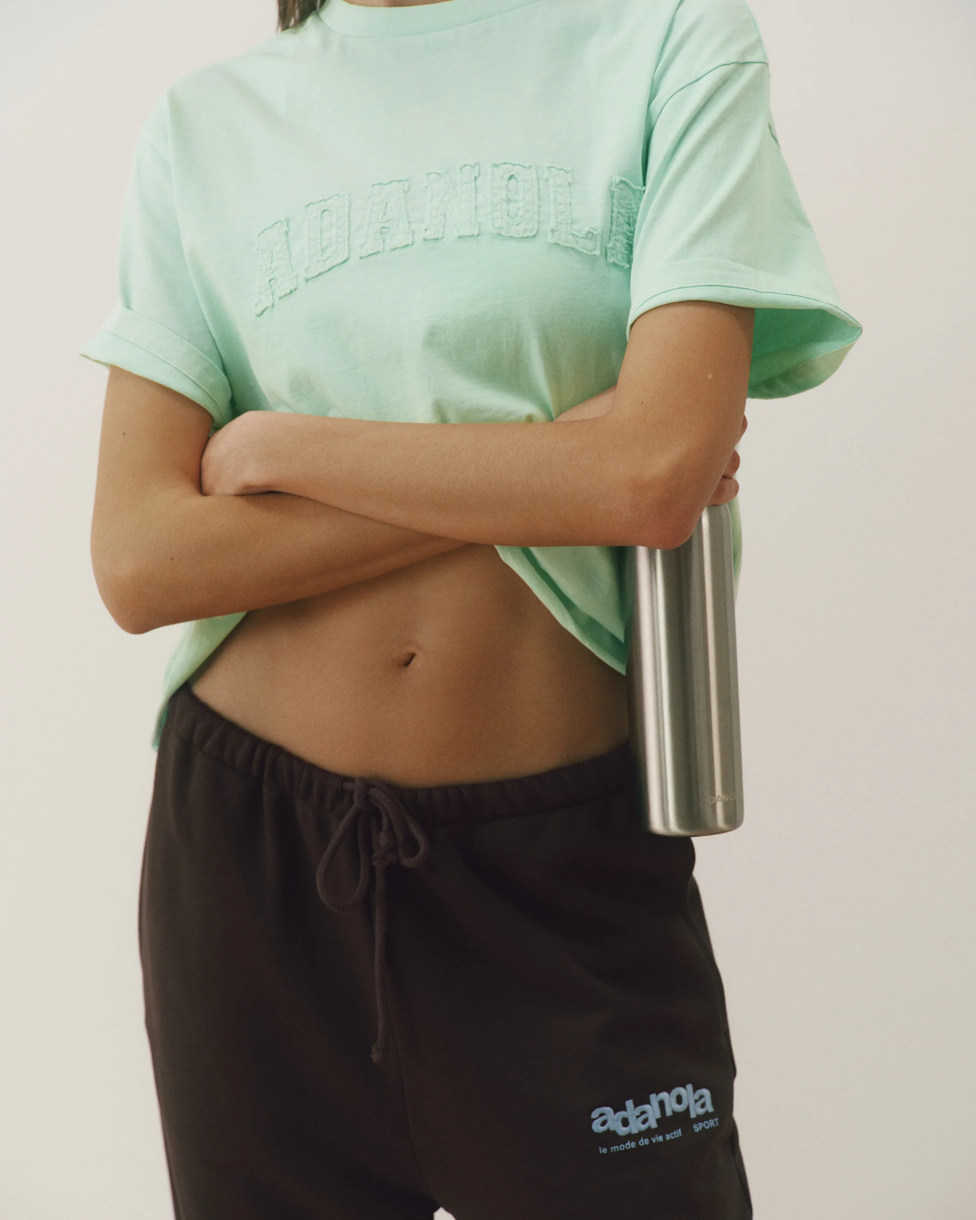 7417-varsity-mid-weight-raw-hem-t-shirt-mint-green-3.webp Varsity Mid-Weight Raw Hem T-shirt - Mint Green