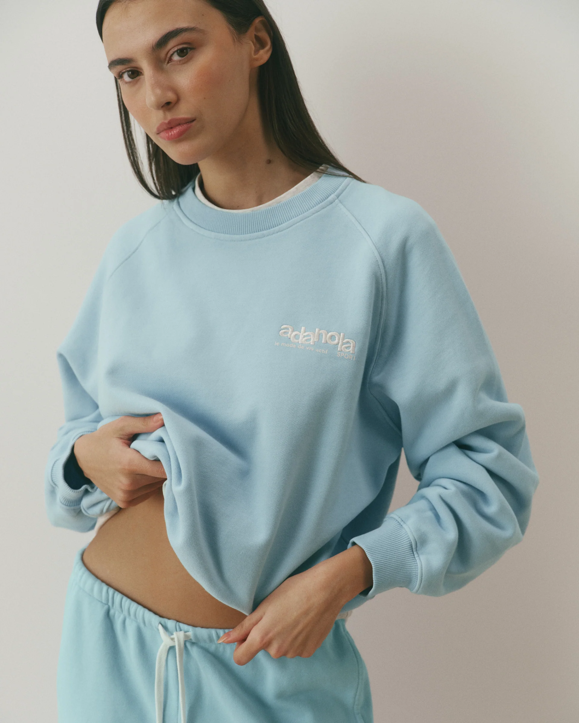 7461-le-mode-de-vie-washed-loose-fit-sweatshirt-breeze-blue-marshmallow-white-1.webp Le Mode De Vie Washed Loose Fit Sweatshirt - Breeze Blue/Marshmallow White