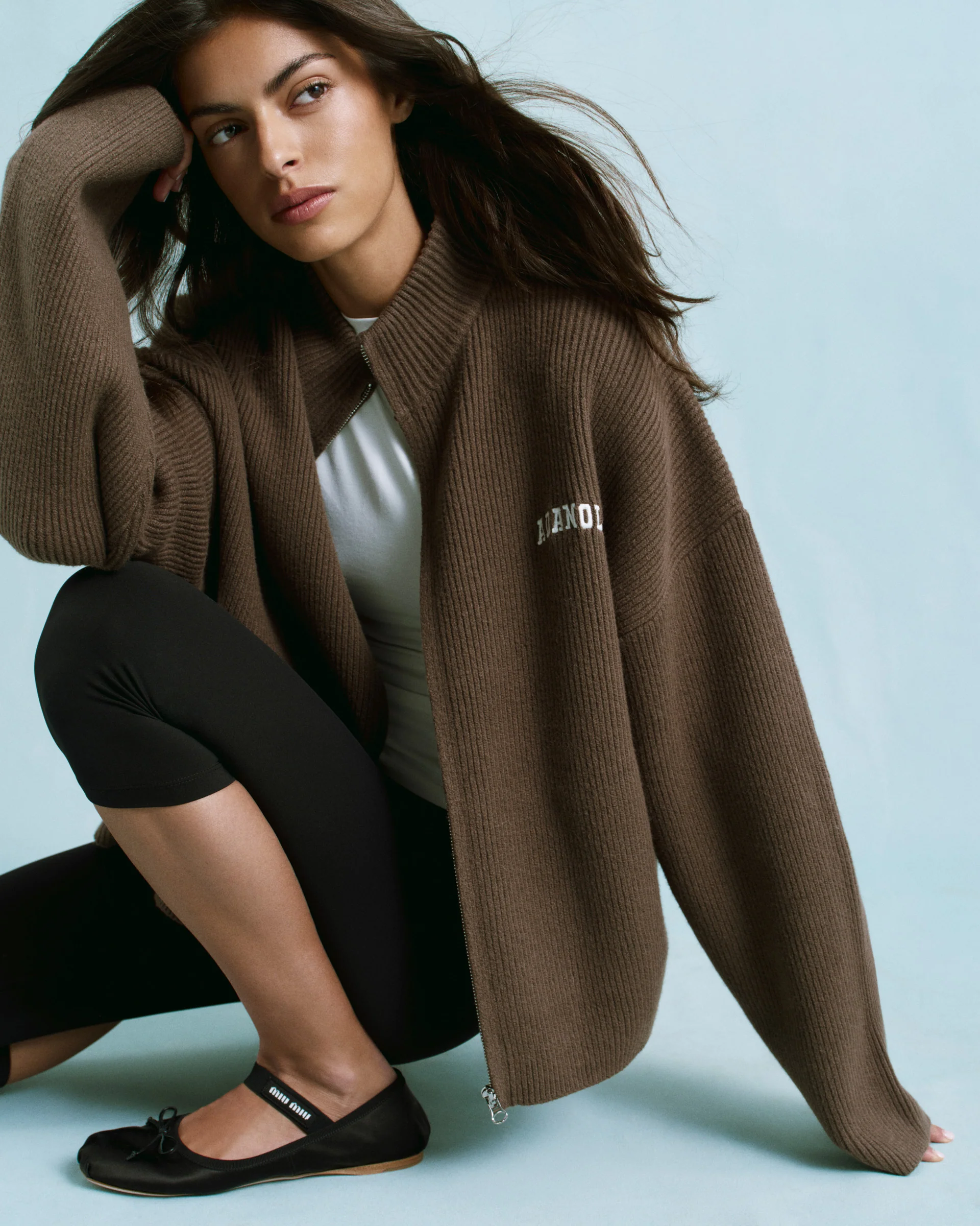 7497-ribbed-zip-through-knit-sweatshirt-dark-cocoa-brown-1.webp Ribbed Zip Through Knit Sweatshirt - Dark Cocoa Brown