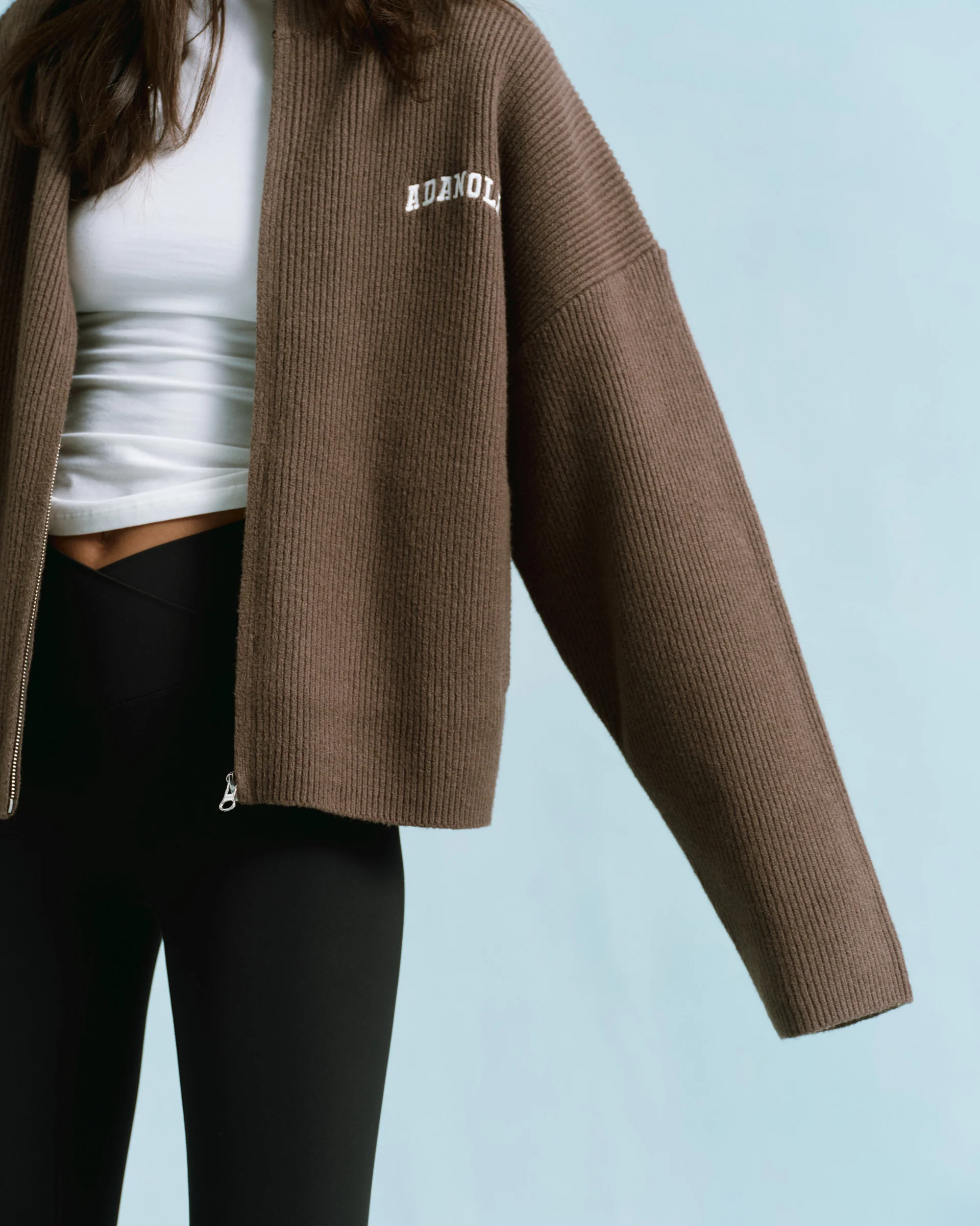 7497-ribbed-zip-through-knit-sweatshirt-dark-cocoa-brown-3.webp Ribbed Zip Through Knit Sweatshirt - Dark Cocoa Brown