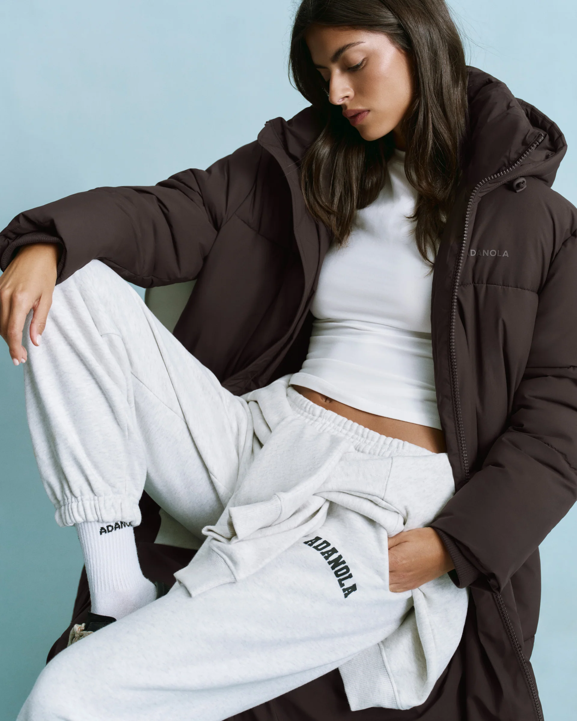 7852-longline-puffer-jacket-coffee-bean-4.webp Longline Puffer Jacket - Coffee Bean