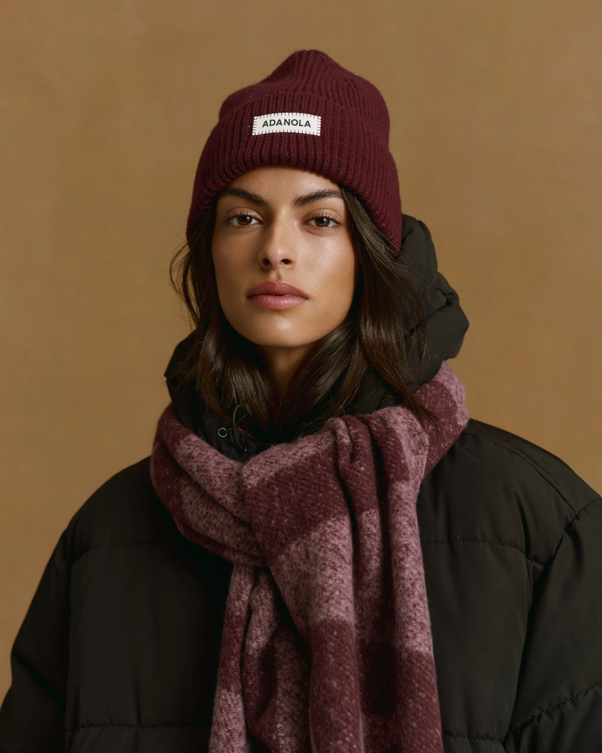 7873-knit-beanie-dark-cherry-1.webp Knit Beanie - Dark Cherry