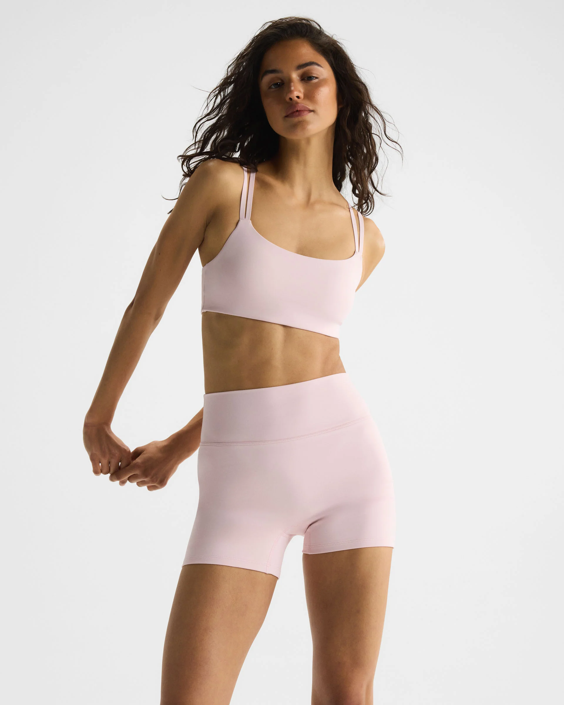 Ultimate Cross Back Bra - Cloud Pink